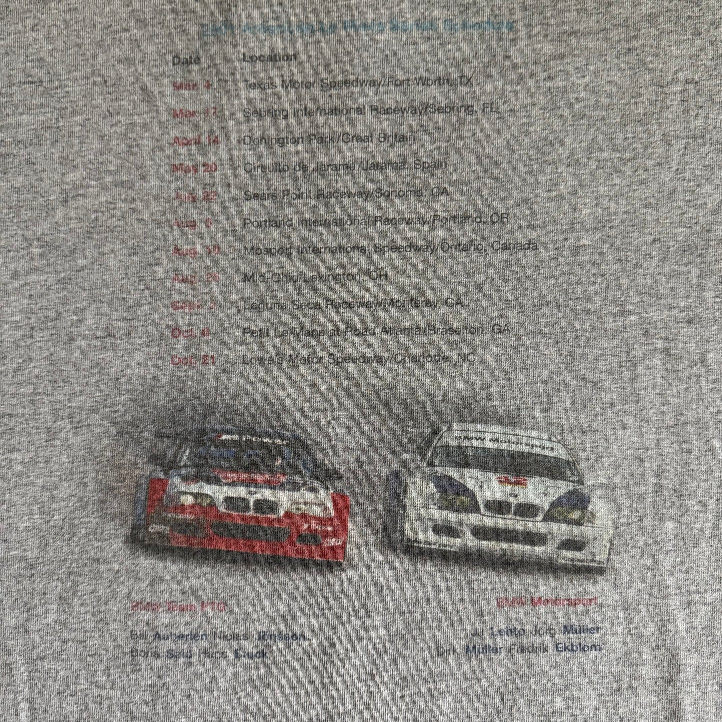 Vintage BMW American Le Mans M3 GTR Longsleeve Large