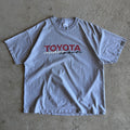 90s Toyota Motorsports Racing Grey T Shirt (XL)