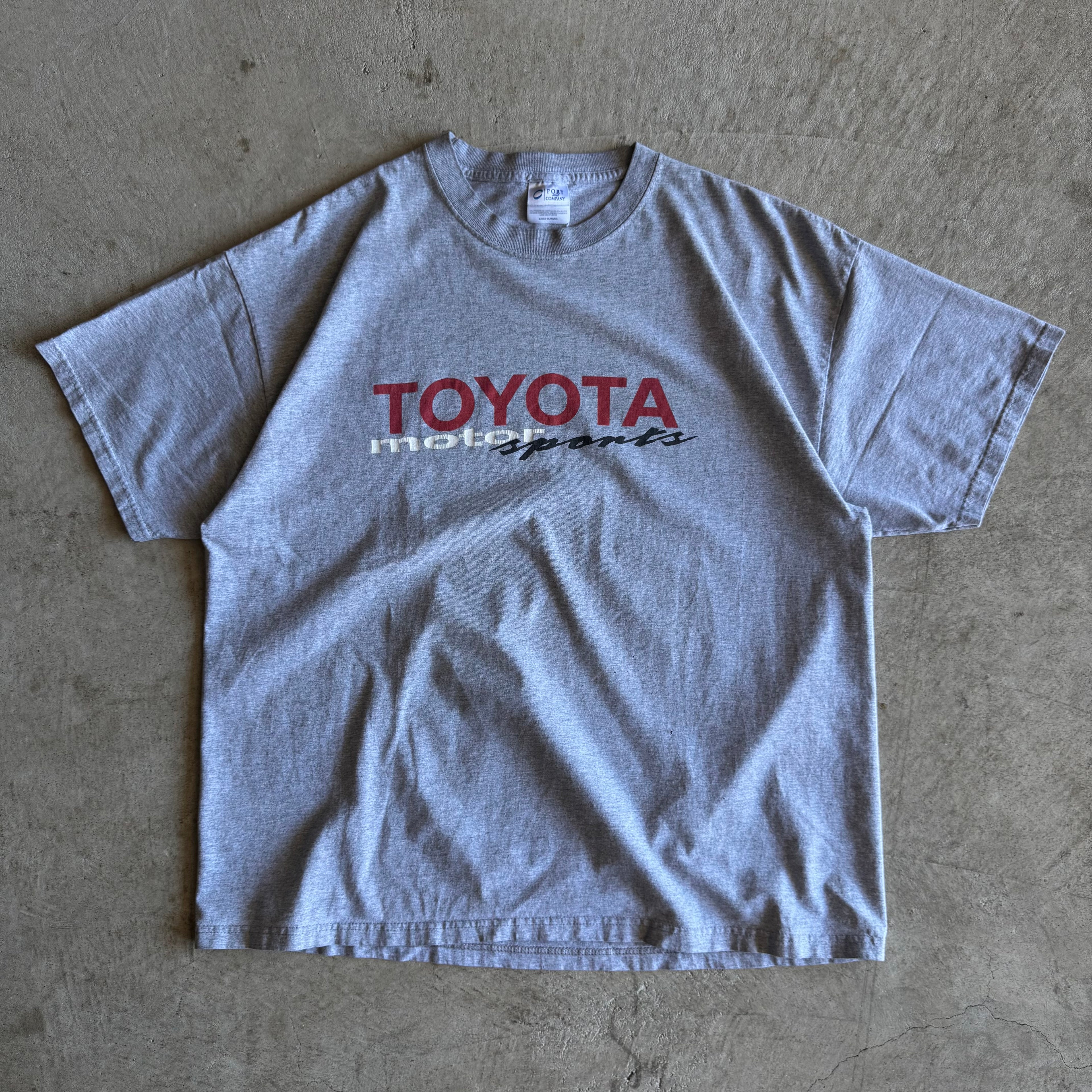 90s Toyota Motorsports Racing Grey T Shirt (XL)