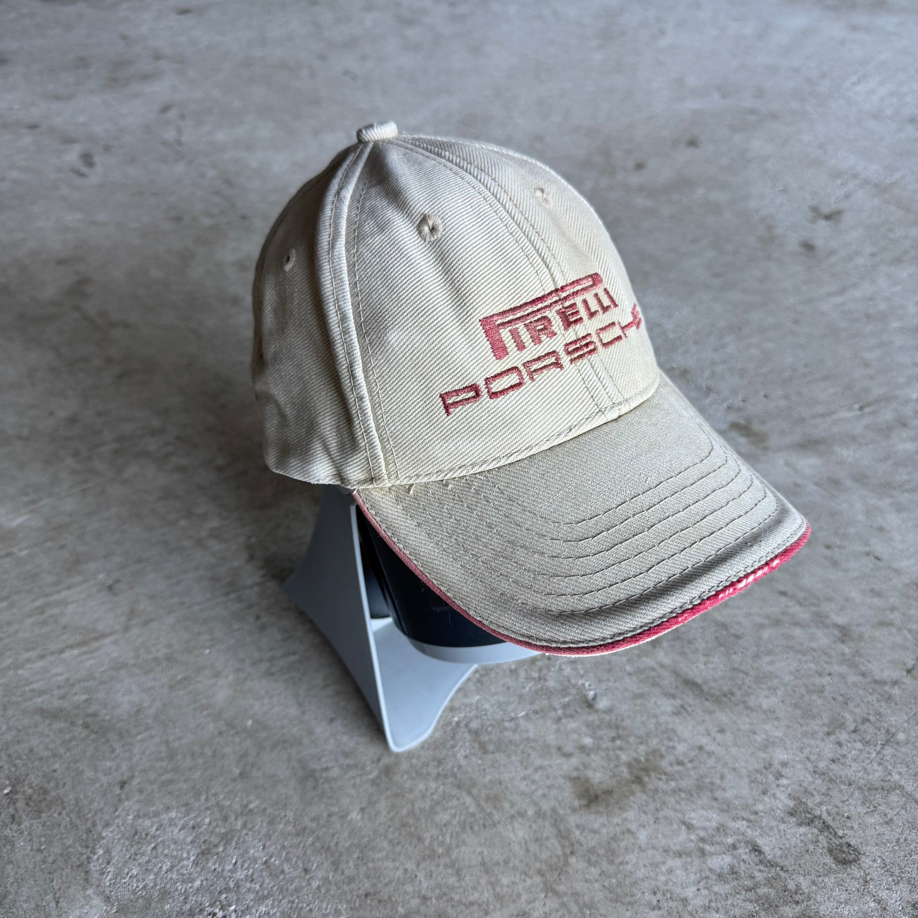 Porsche Pirelli Khaki Strapback Hat