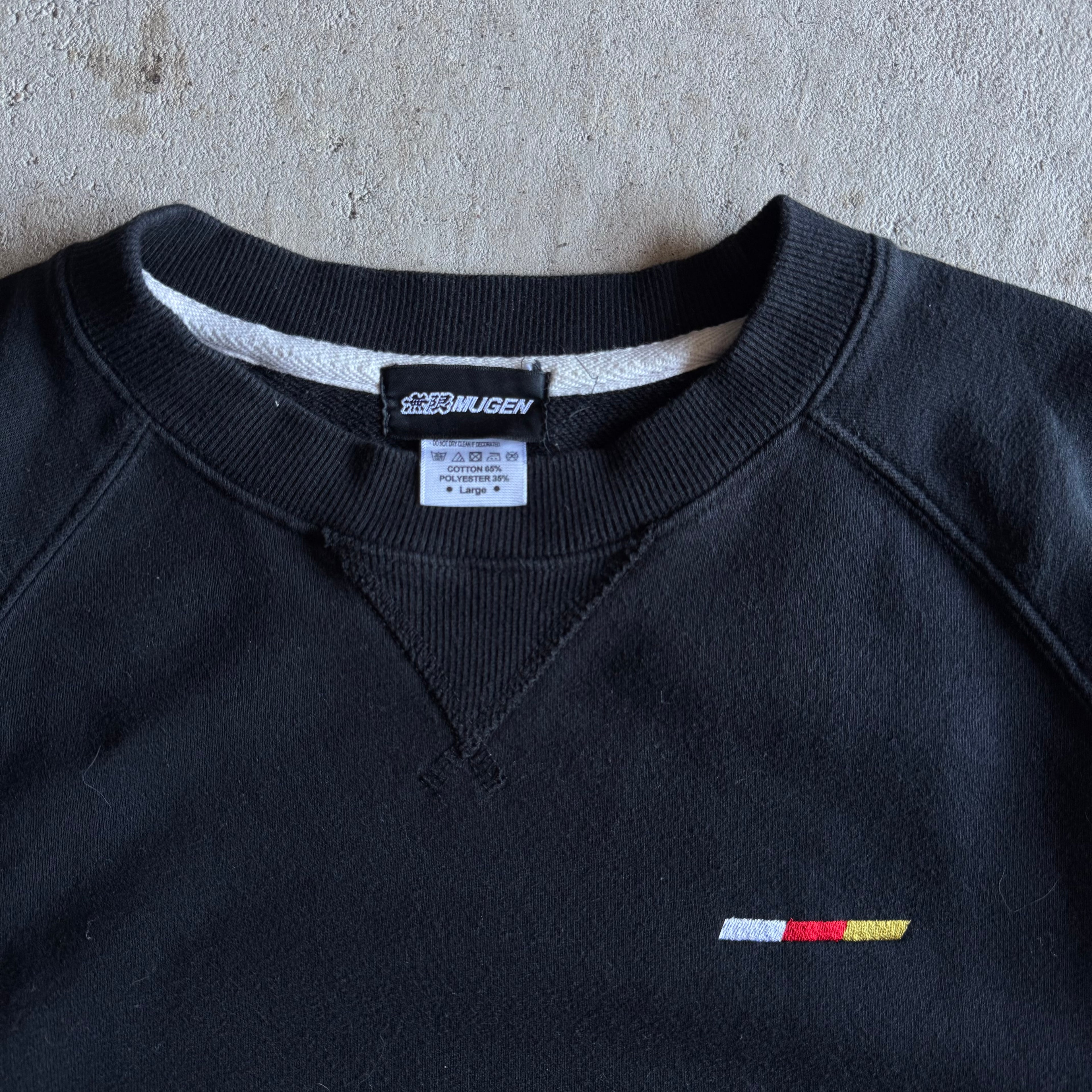 2000s Mugen Power Honda Racing Embroidered Crewneck Sweater (L)