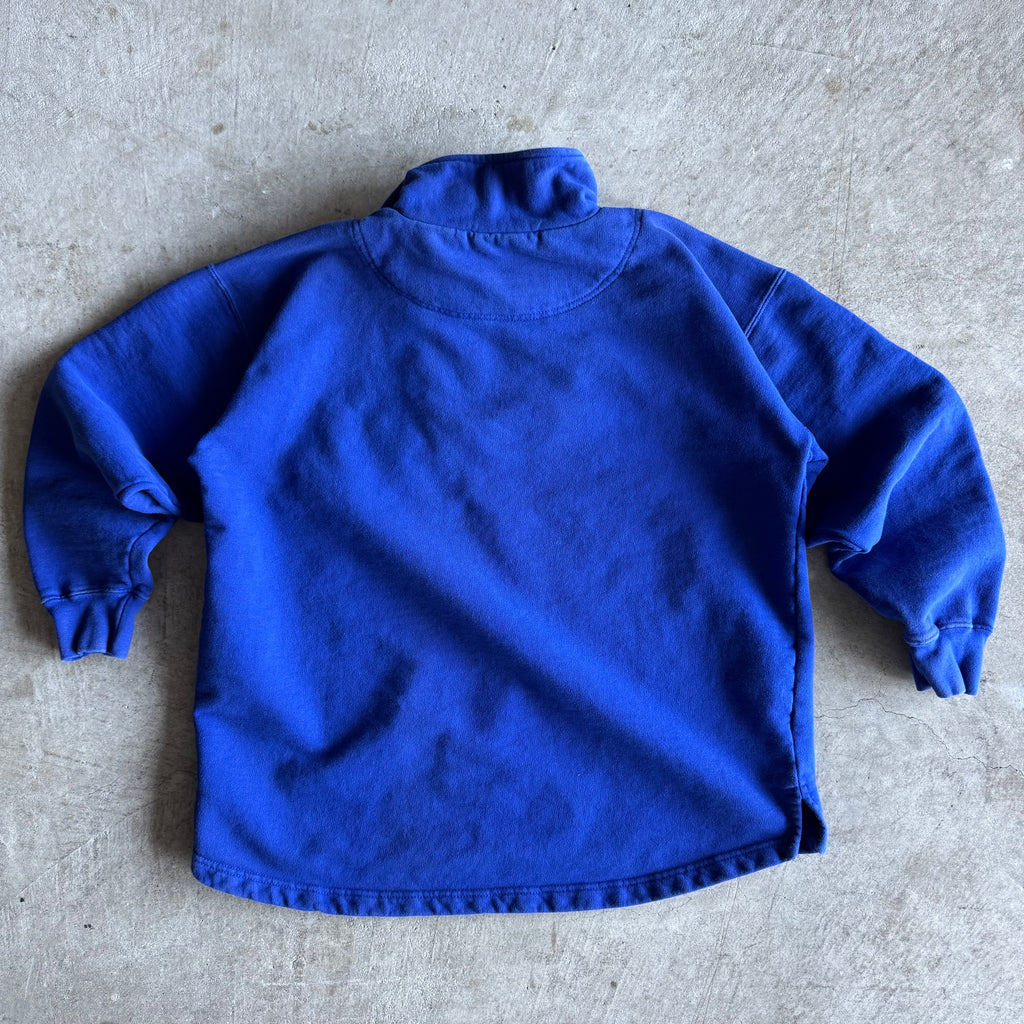 90s Subaru World Rally Blue Quarter Zip Pullover (M)