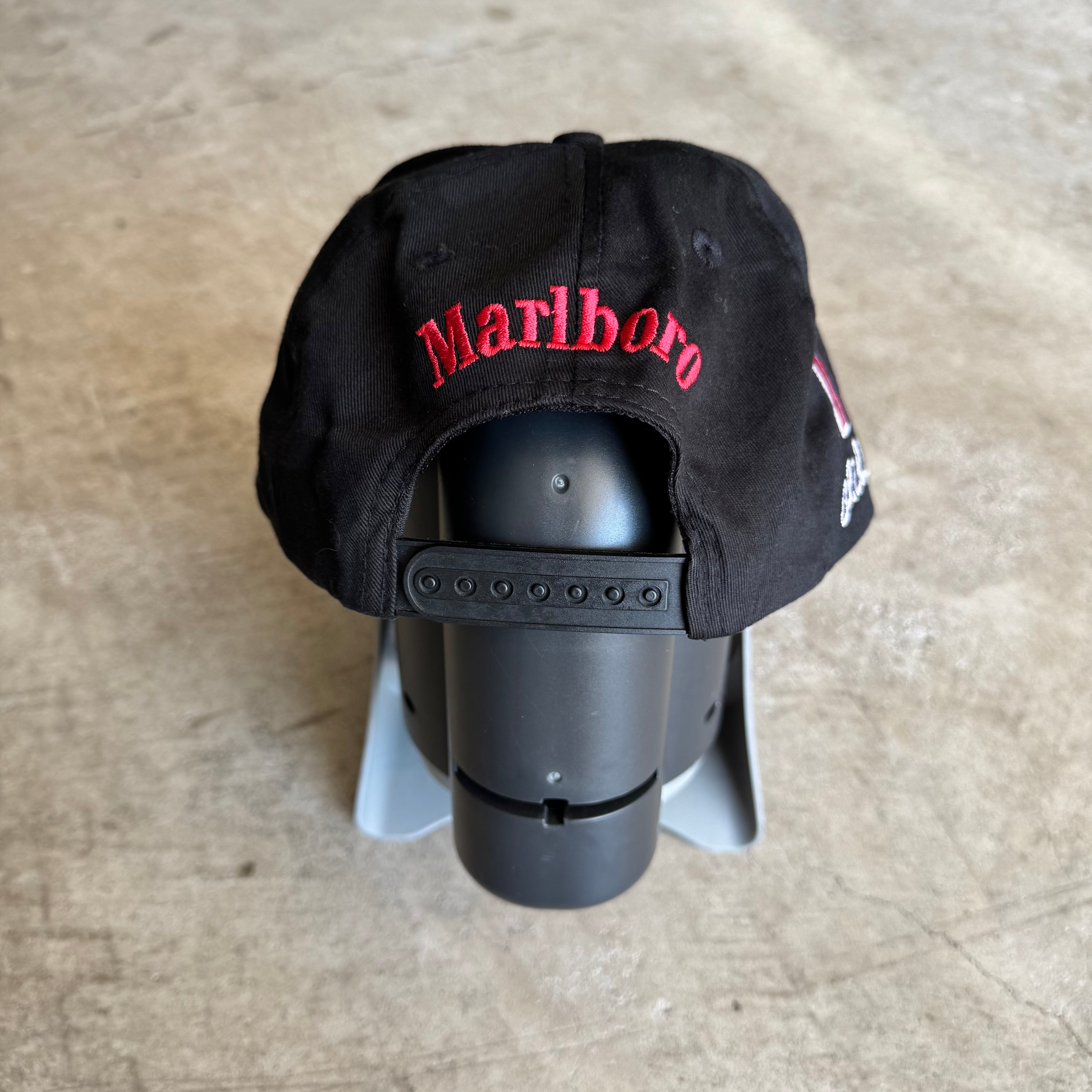 90s Marlboro Racing Team Penske Black Snapback Hat