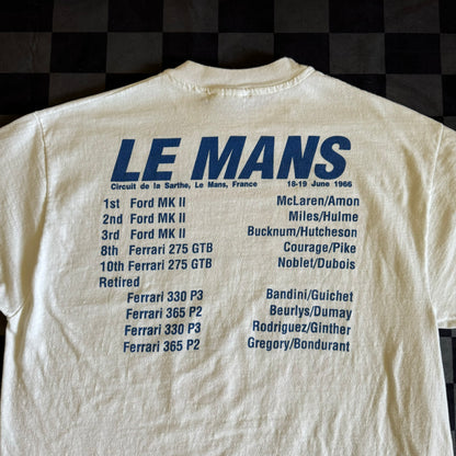 Ford Beats Ferrari Le Mans 1966 T Shirt Large