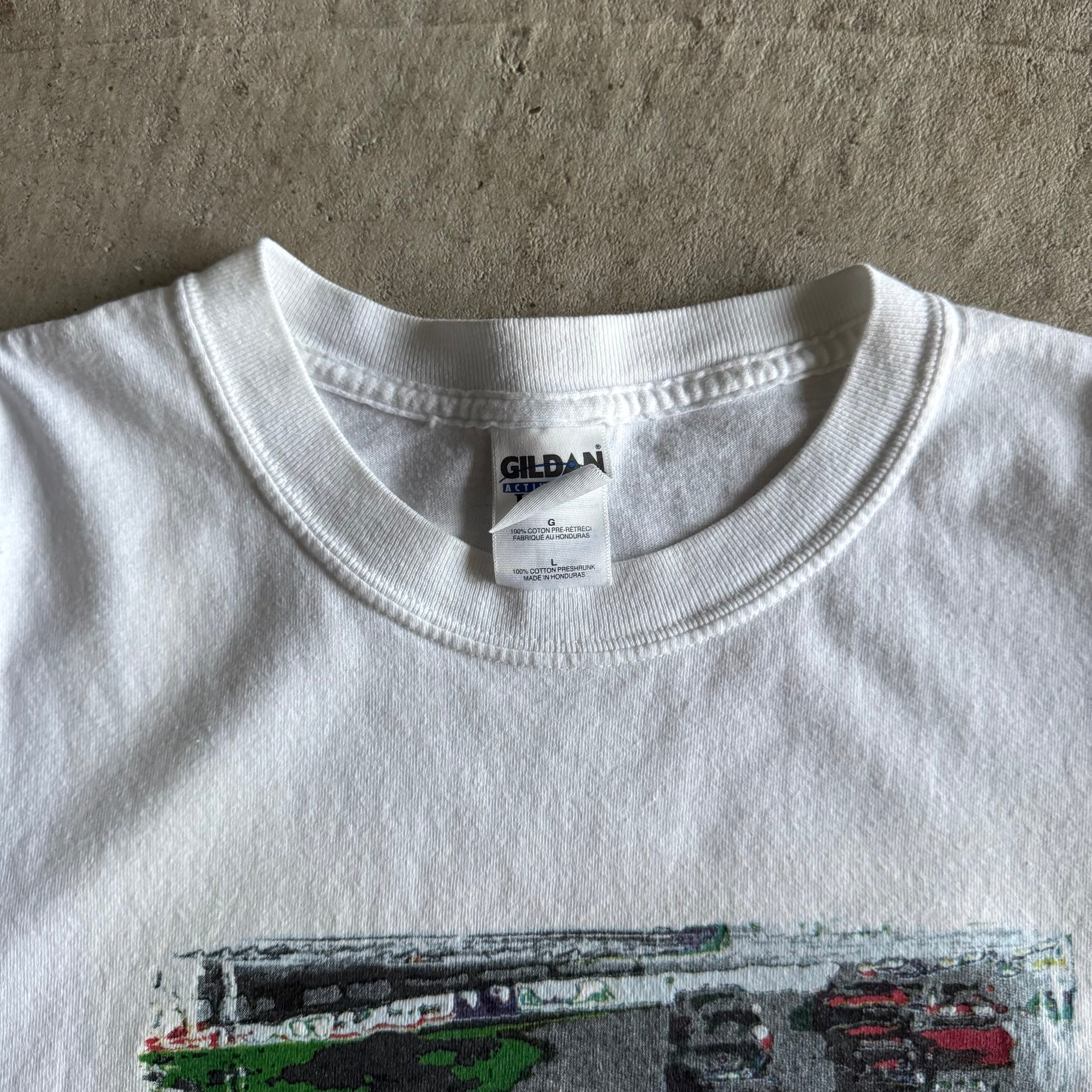 2000s Audi A4 Quattro DTM Racing White T Shirt (L)