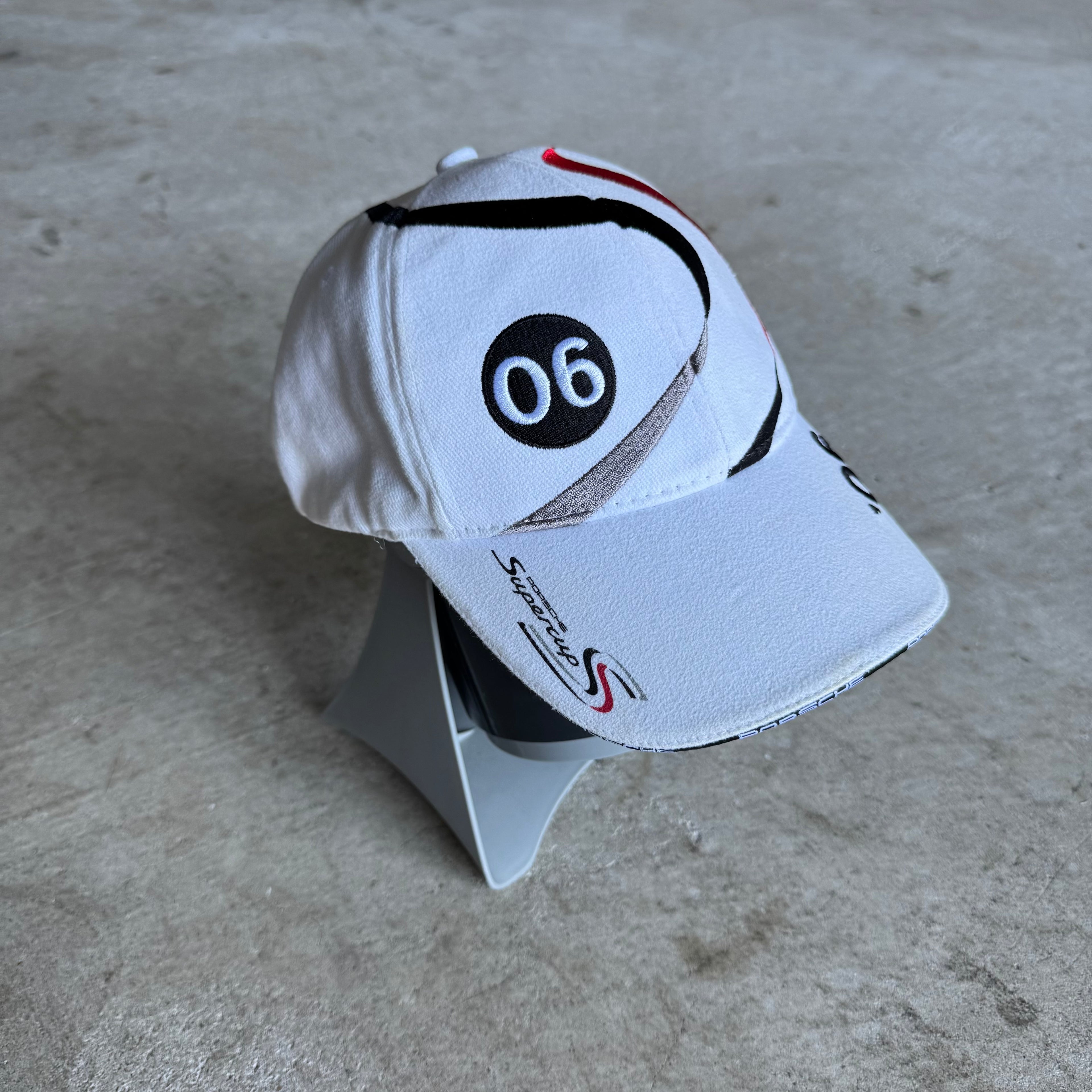 2006 Porsche Supercup Series White Strapback Hat