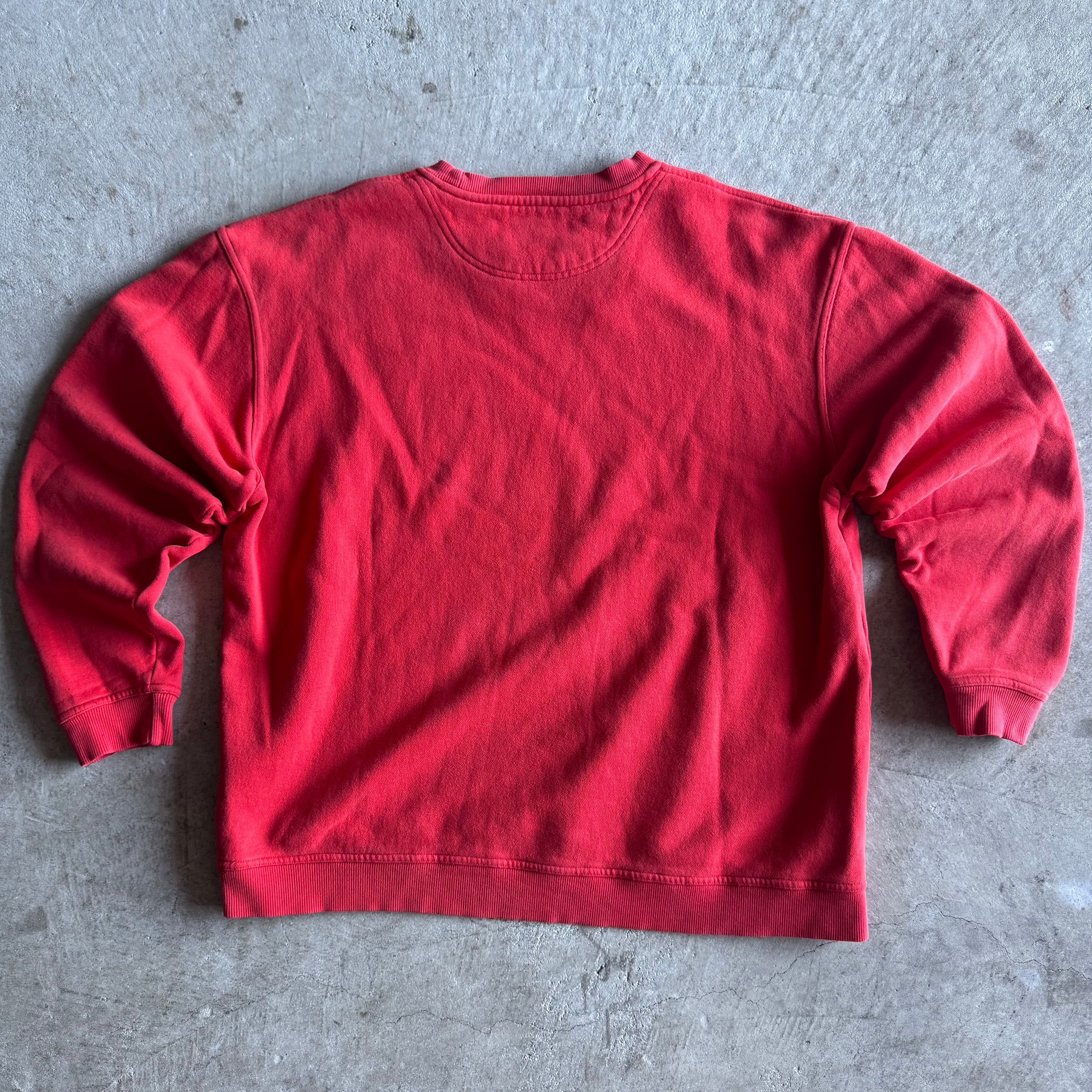 Vintage 90s Fila Ferrari Red Pullover Sweater Size Large XL