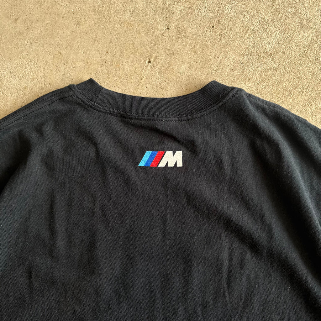 2000s BMW Performance E9X Box Logo Black Longsleeve Shirt (M)
