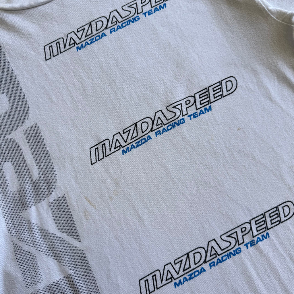90s Mazdaspeed Racing Team White T Shirt (L)