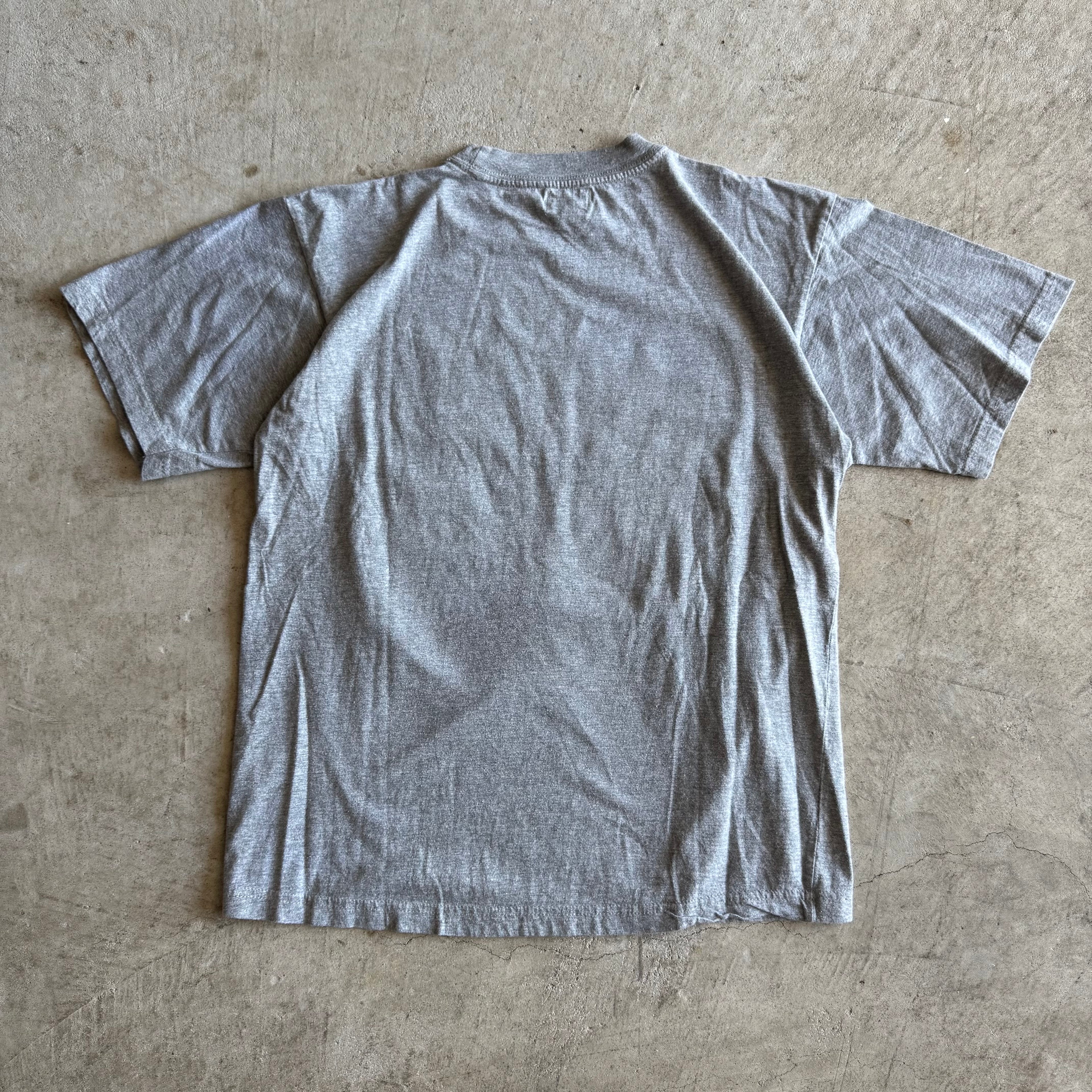 Vintage 90s 1999 24 Heures du Mans Grey T Shirt Size Medium