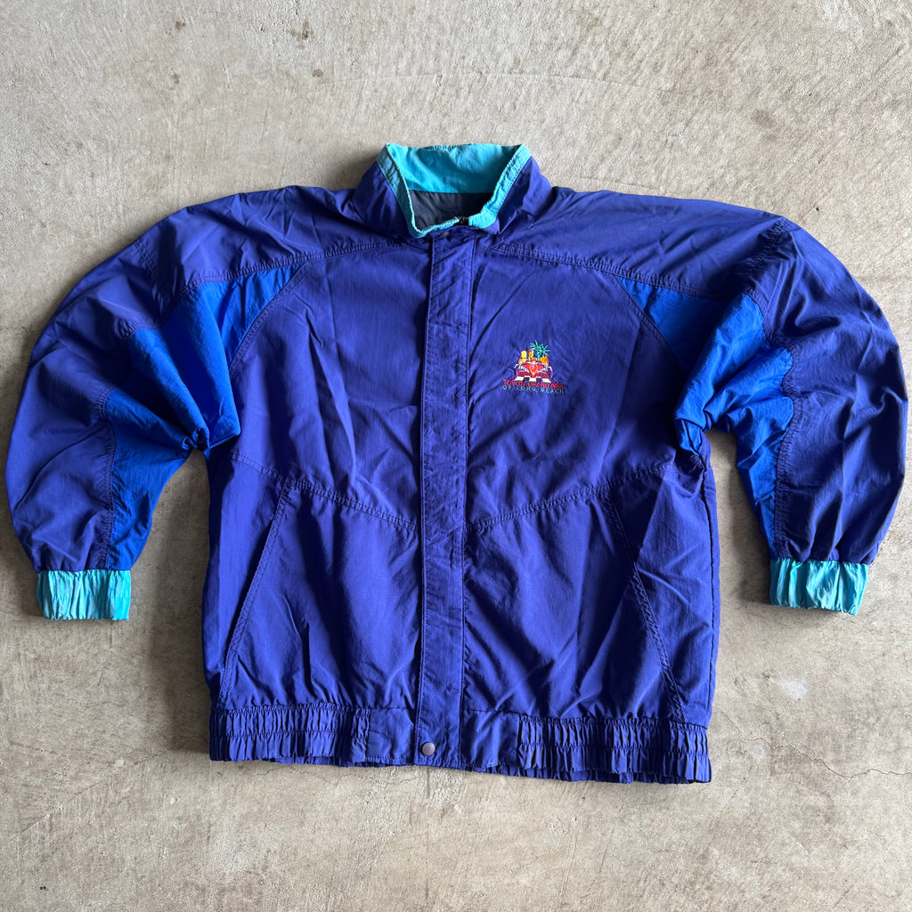 Vintage 1999 Toyota Grand Prix of Long Beach CART Blue Jacket Size Large