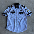 90s Mercedes West McLaren Formula 1 Button Up Shirt (XL)