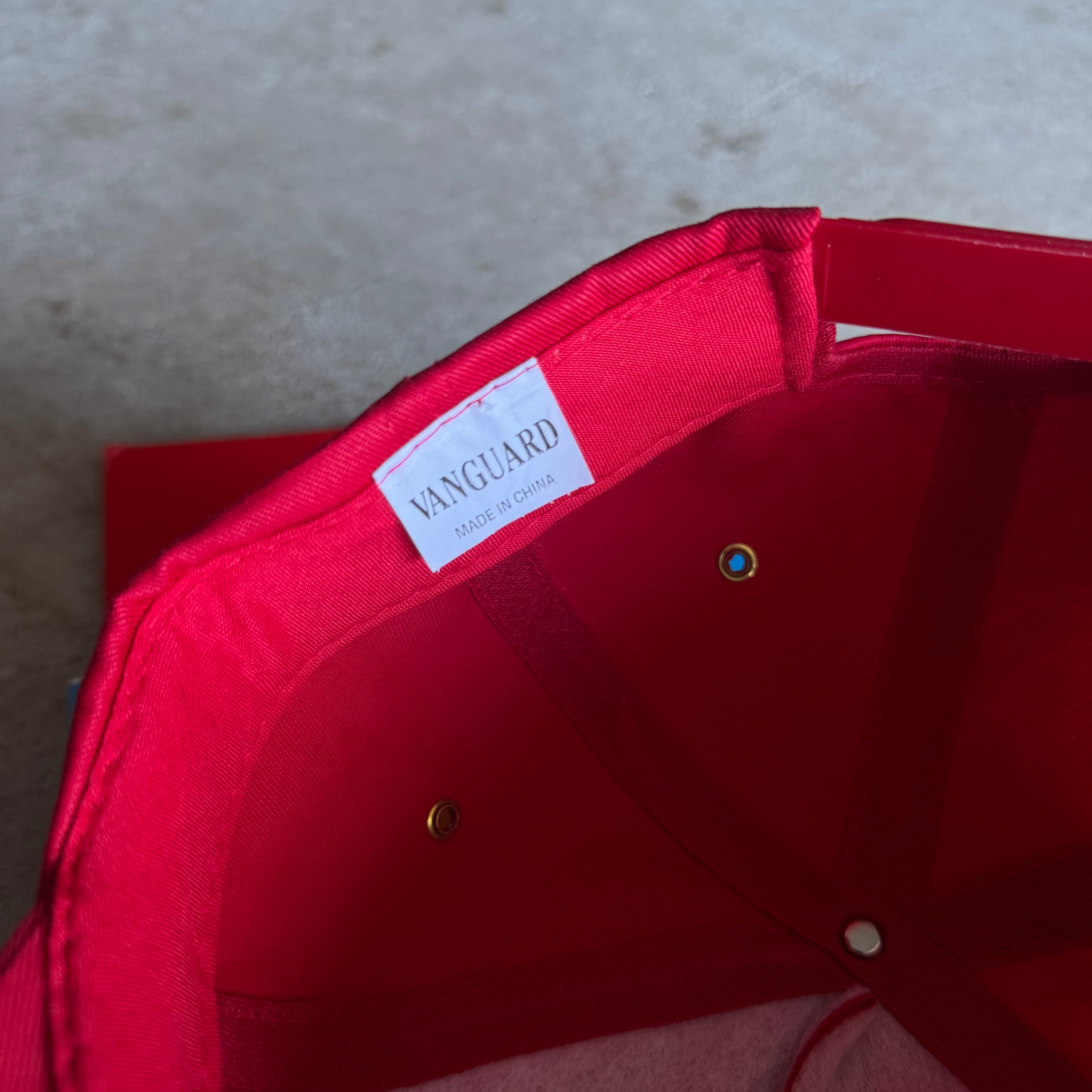 Vintage 90s 1992 Marlboro Racing Red Snapback Hat