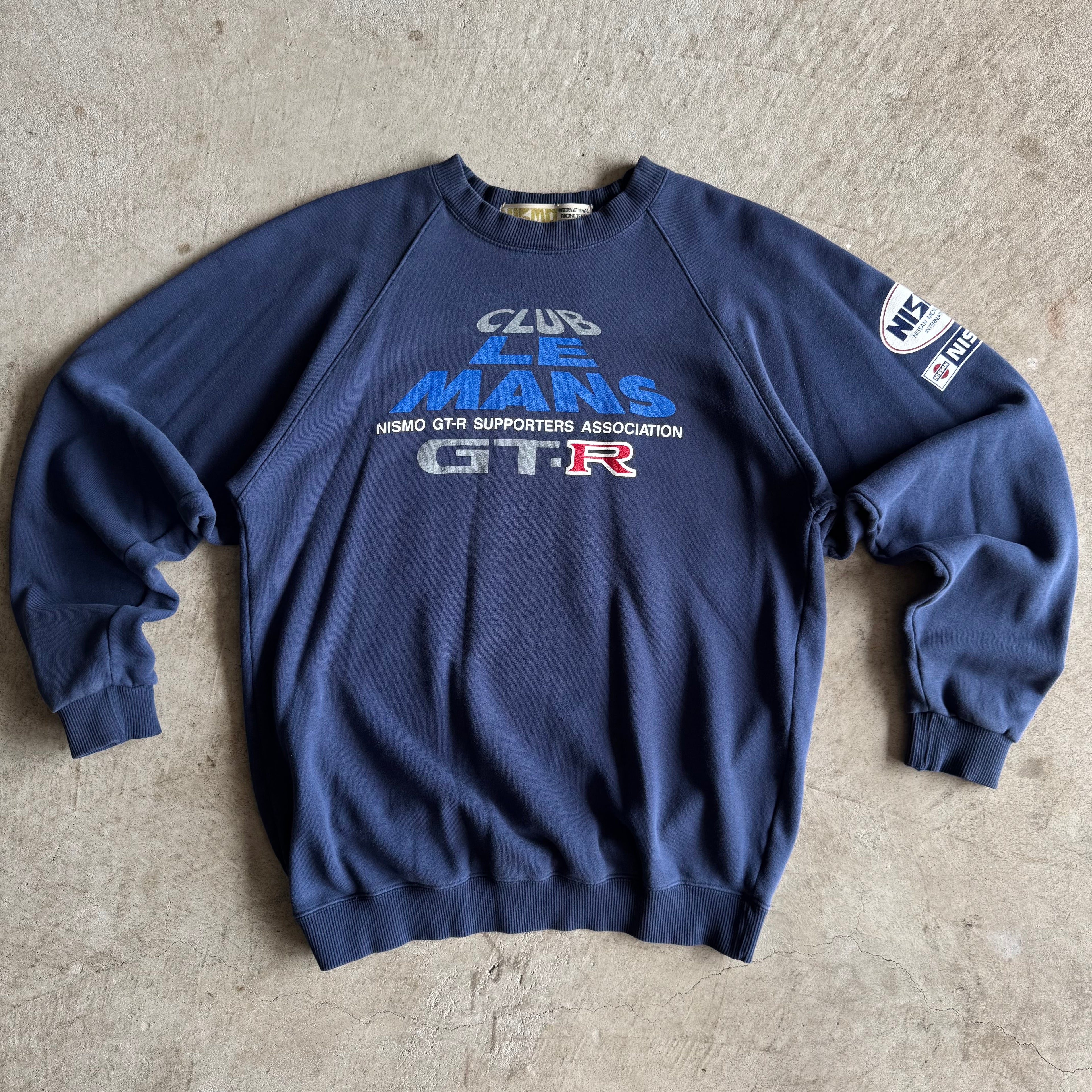 1995 Nizmo Club Le Mans Nissan Motorsports Crewneck Sweater (L)