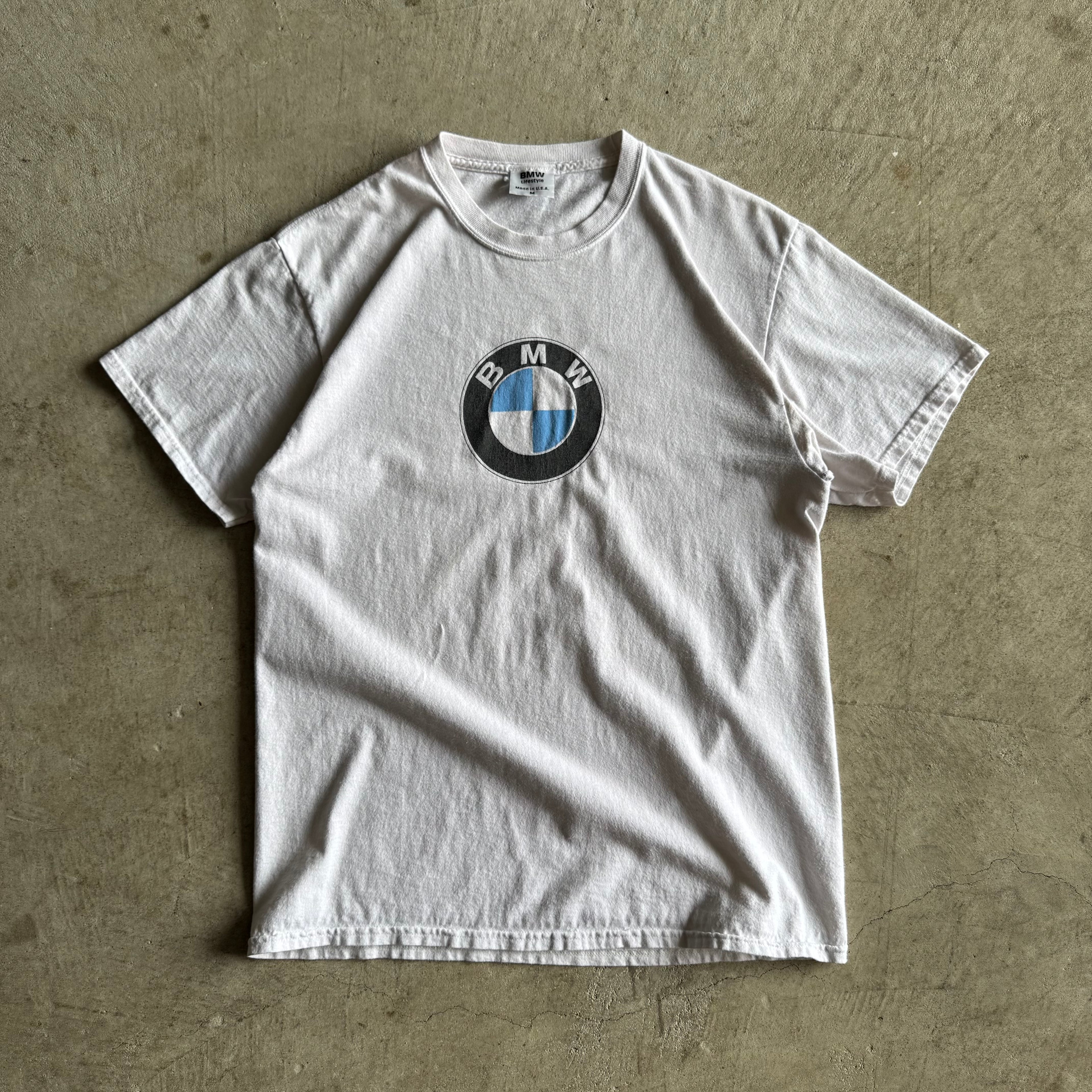 90s BMW Lifestyle Roundel White T Shirt (L)