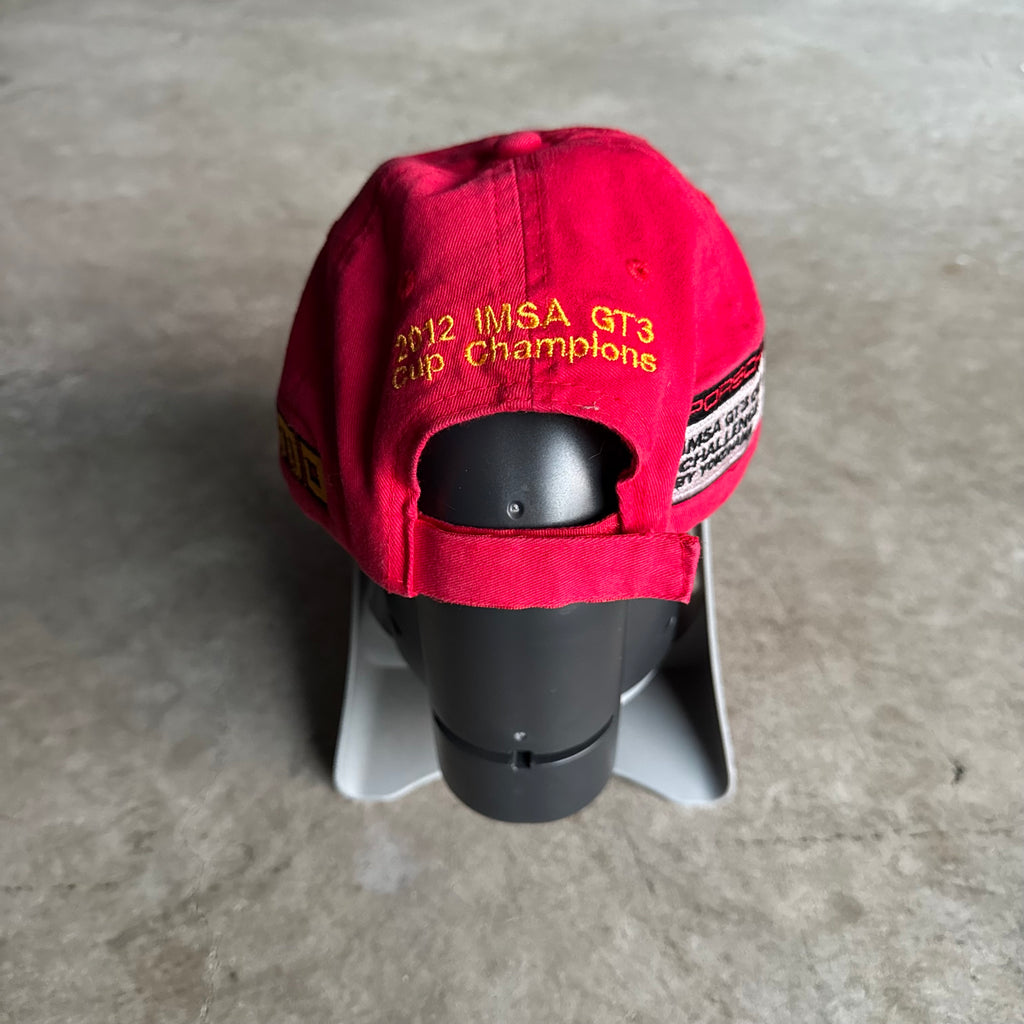 2012 ANSA Motorsports Porsche GT3 Cup Challenge Red Adjustable Strapback Hat