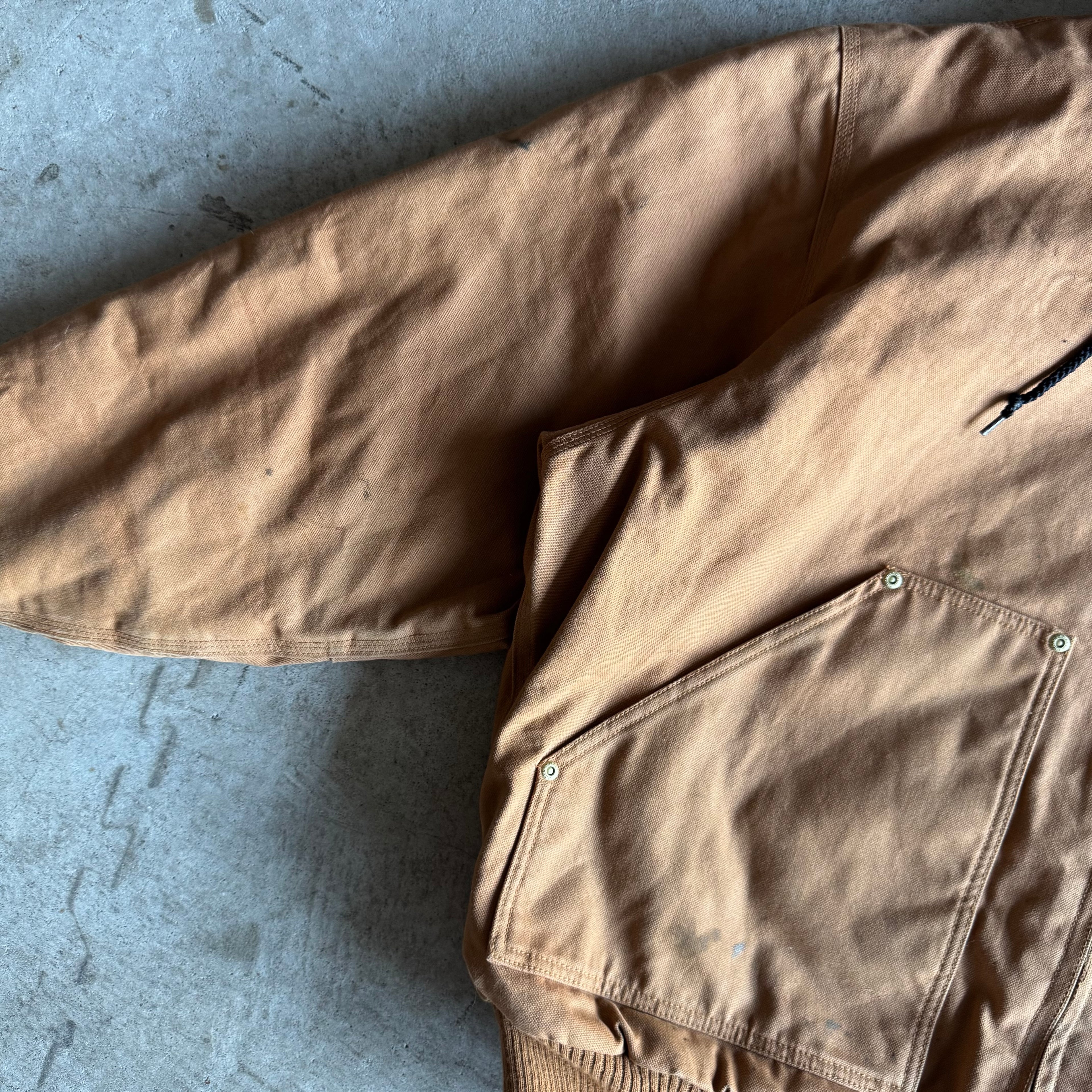 90s Porsche Wallis Brown Workwear Jacket (XL)