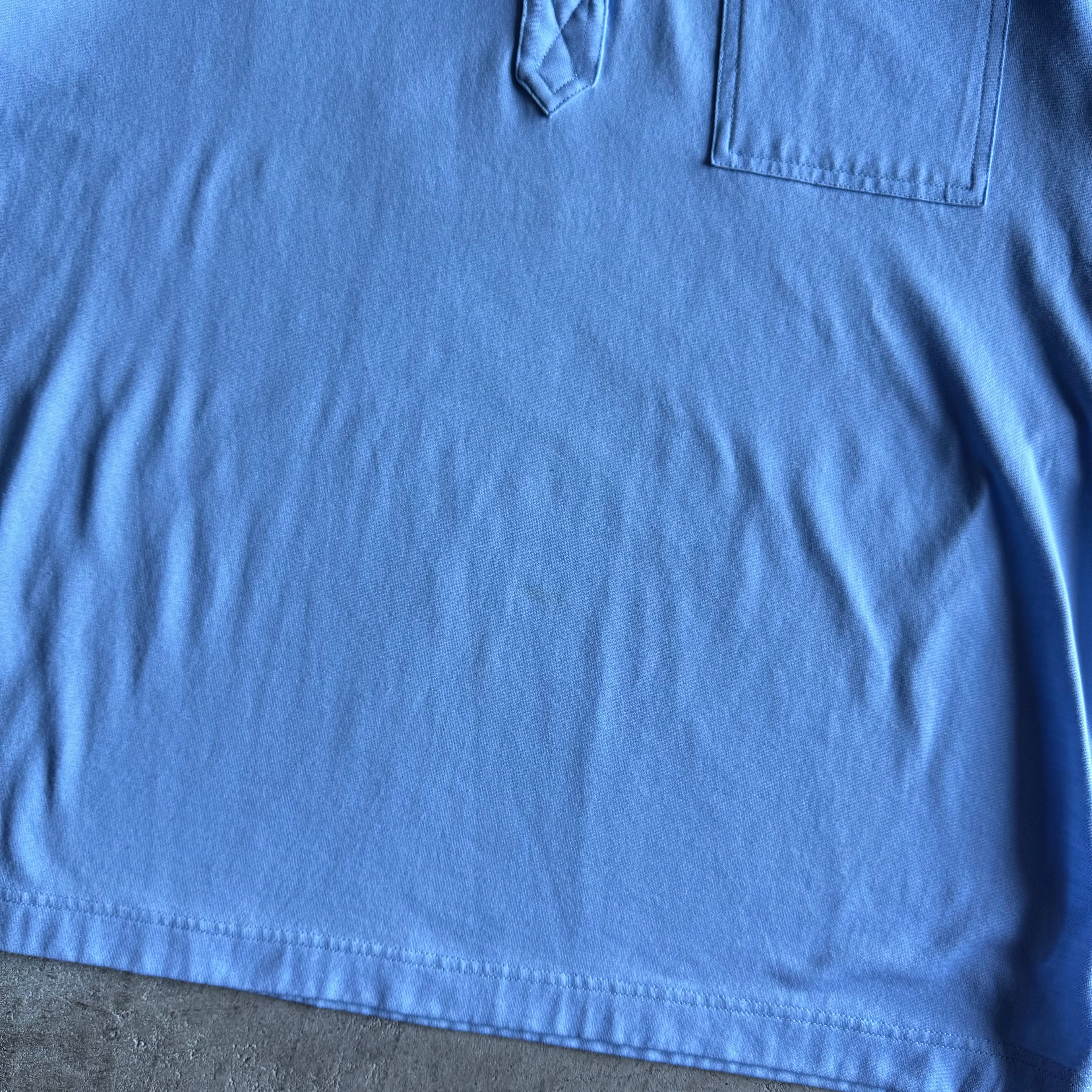 Vintage Team Porsche Lund to Hiko Rally Blue Polo Top Shirt Size XL