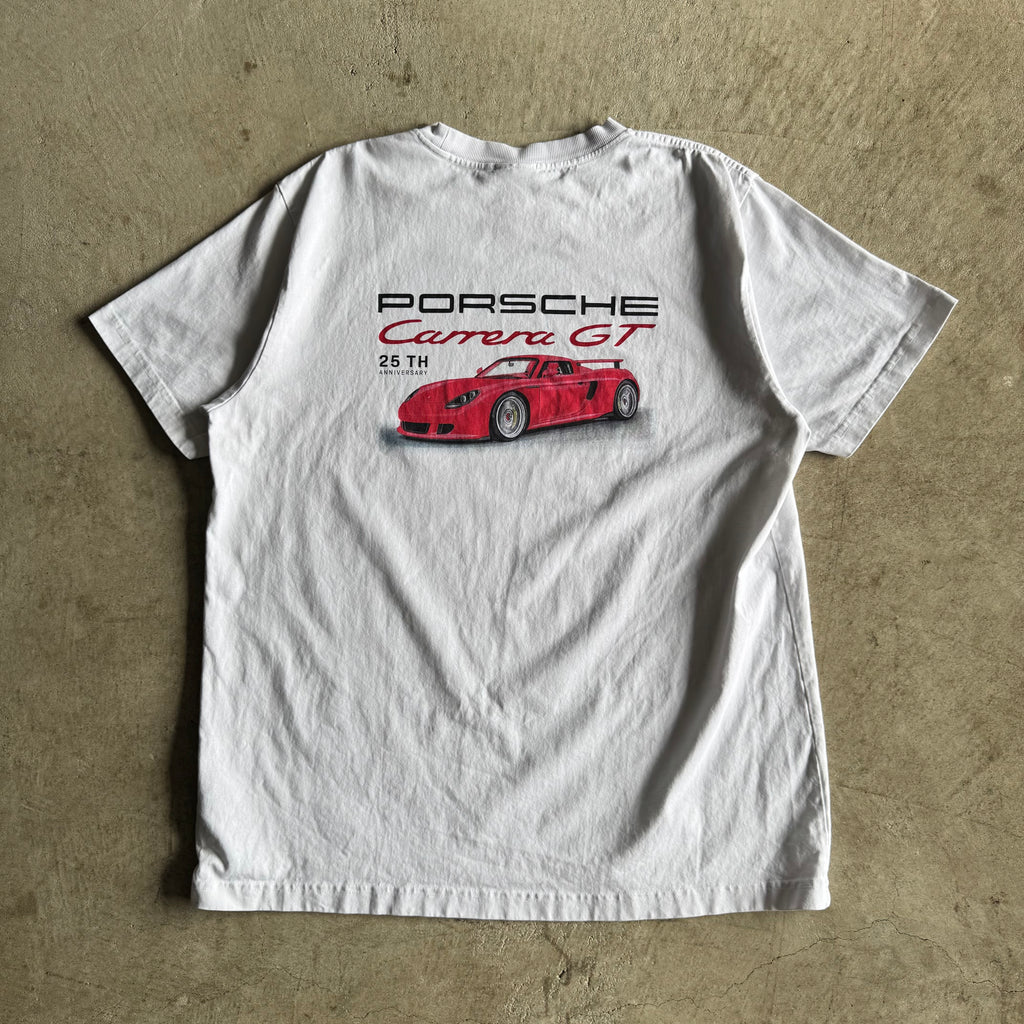 2025 Porsche Carrera GT 25th Anniversary White T Shirt (XL)