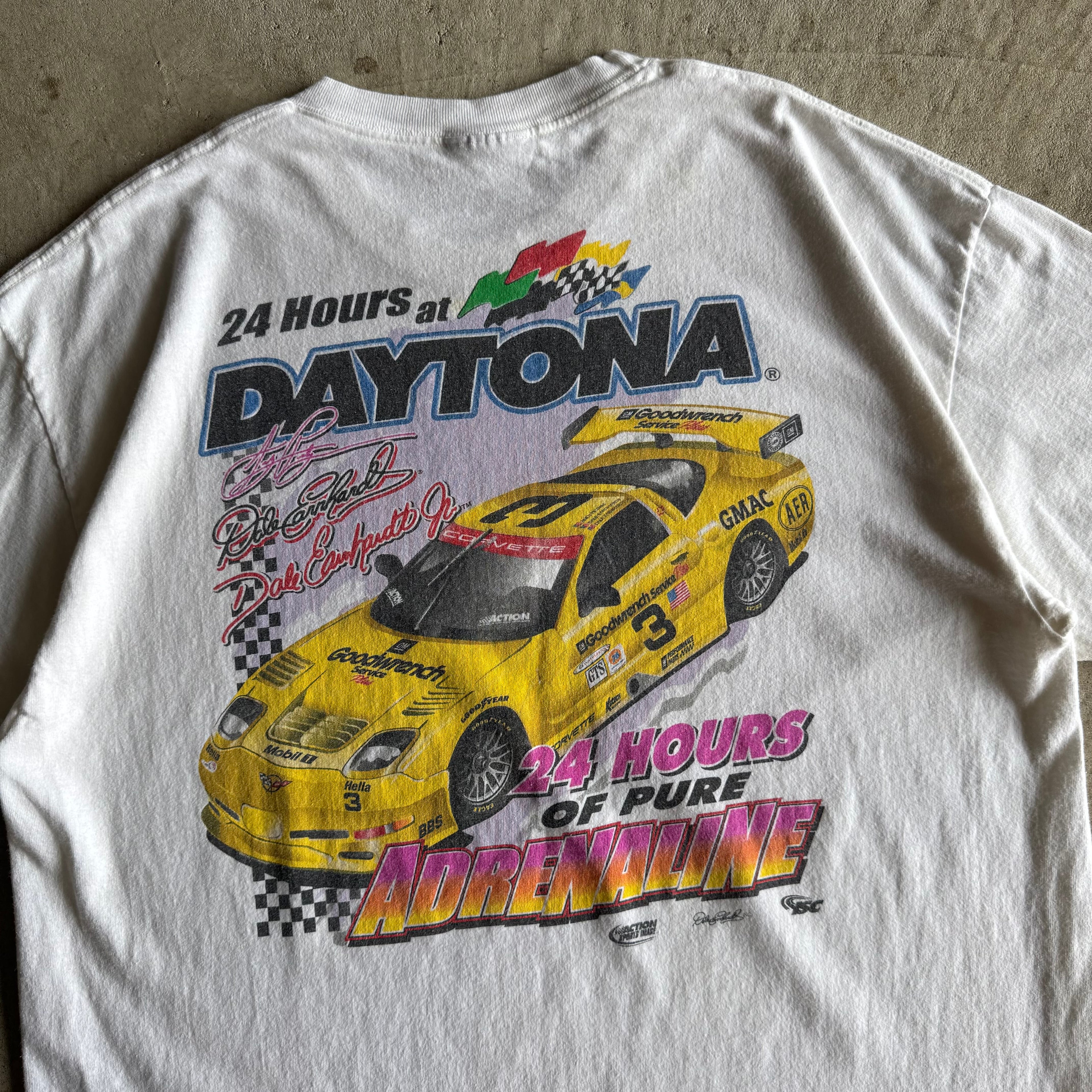 2001 24 Hours of Daytona C5 R Dale Earnhardt T Shirt (XL)