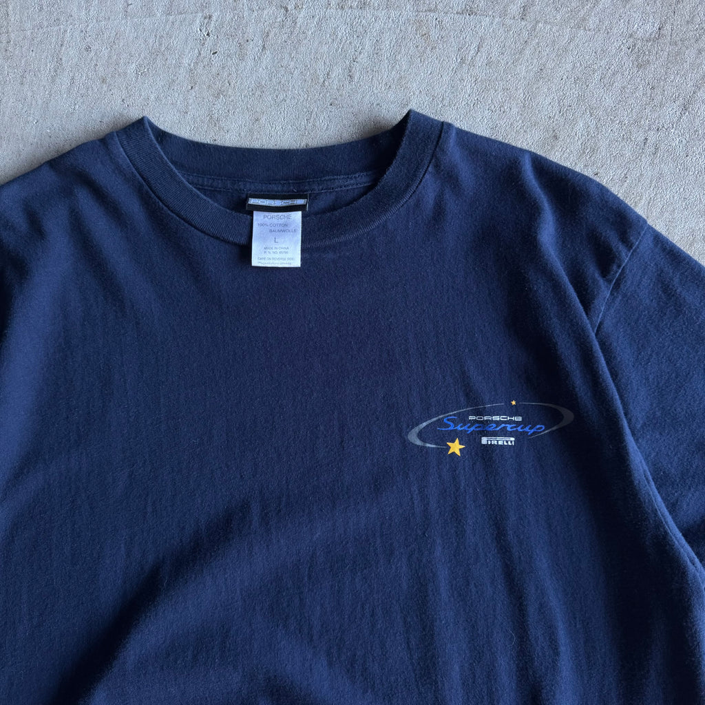 2000s Porsche Pirelli Supercup Navy T Shirt