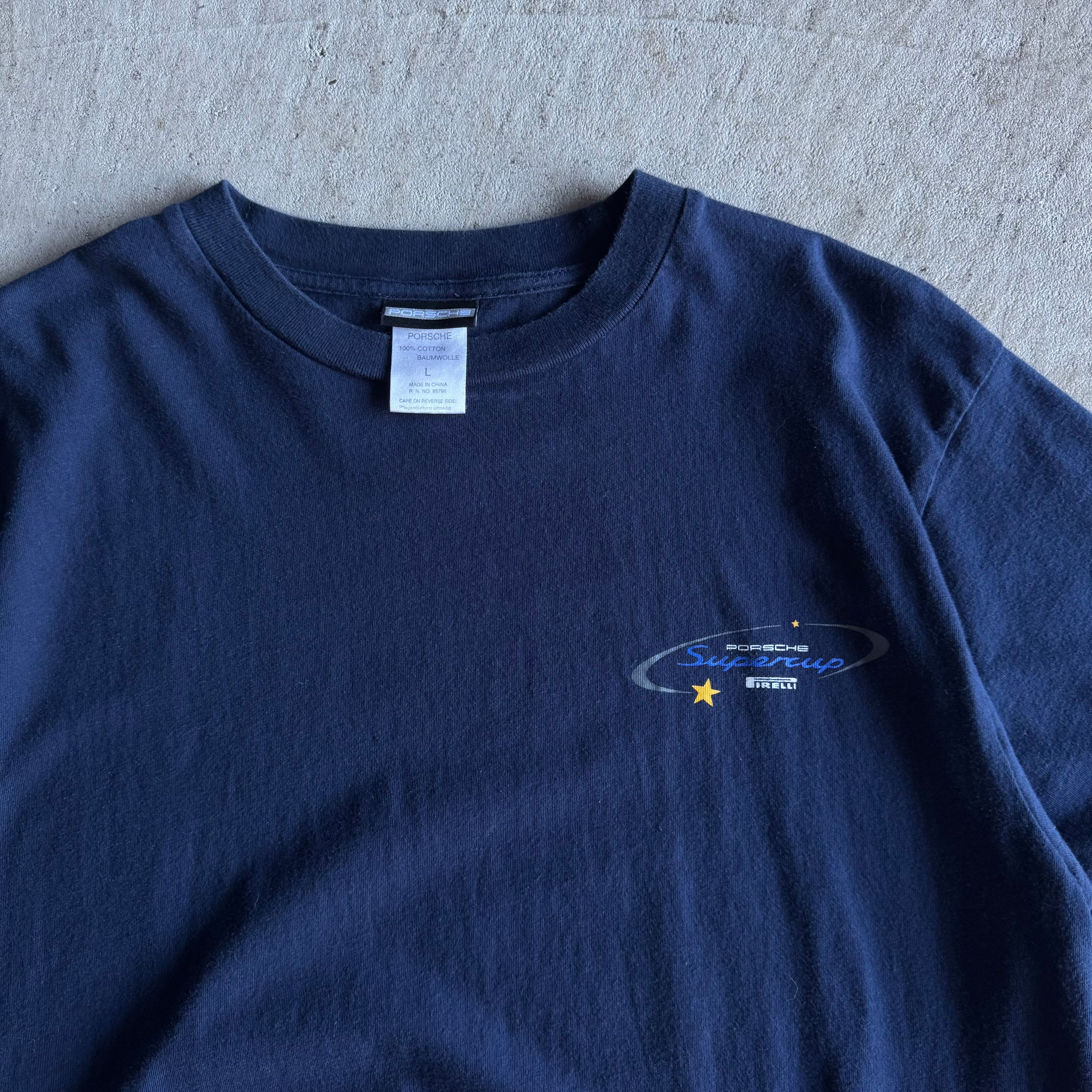 2000s Porsche Pirelli Supercup Navy T Shirt