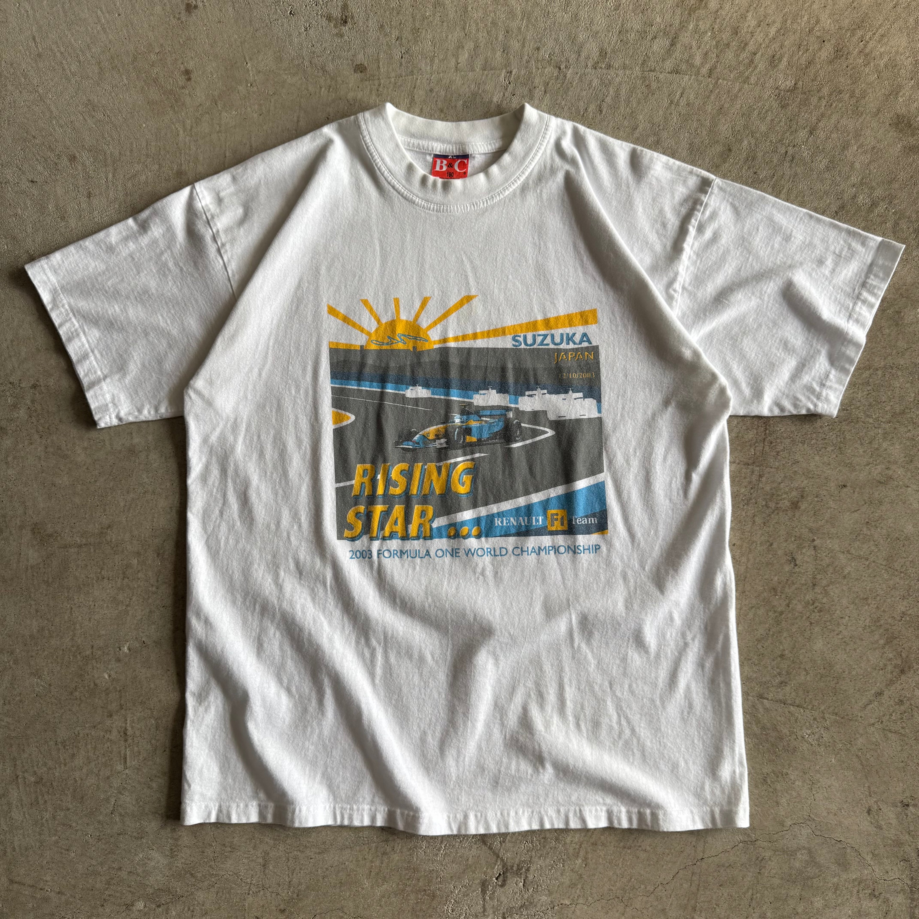 2003 Renault F1 Suzuka Japan Champion White T Shirt (XL)