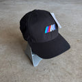 90s BMW Lifetstyle M Power Black Adjustable Strapback Hat