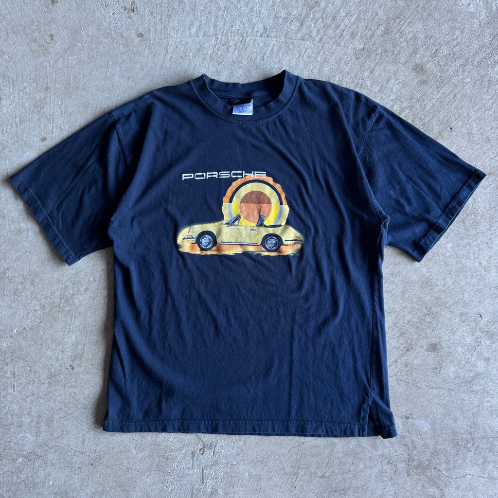 2000s Porsche Targa 911 Navy T Shirt (L)