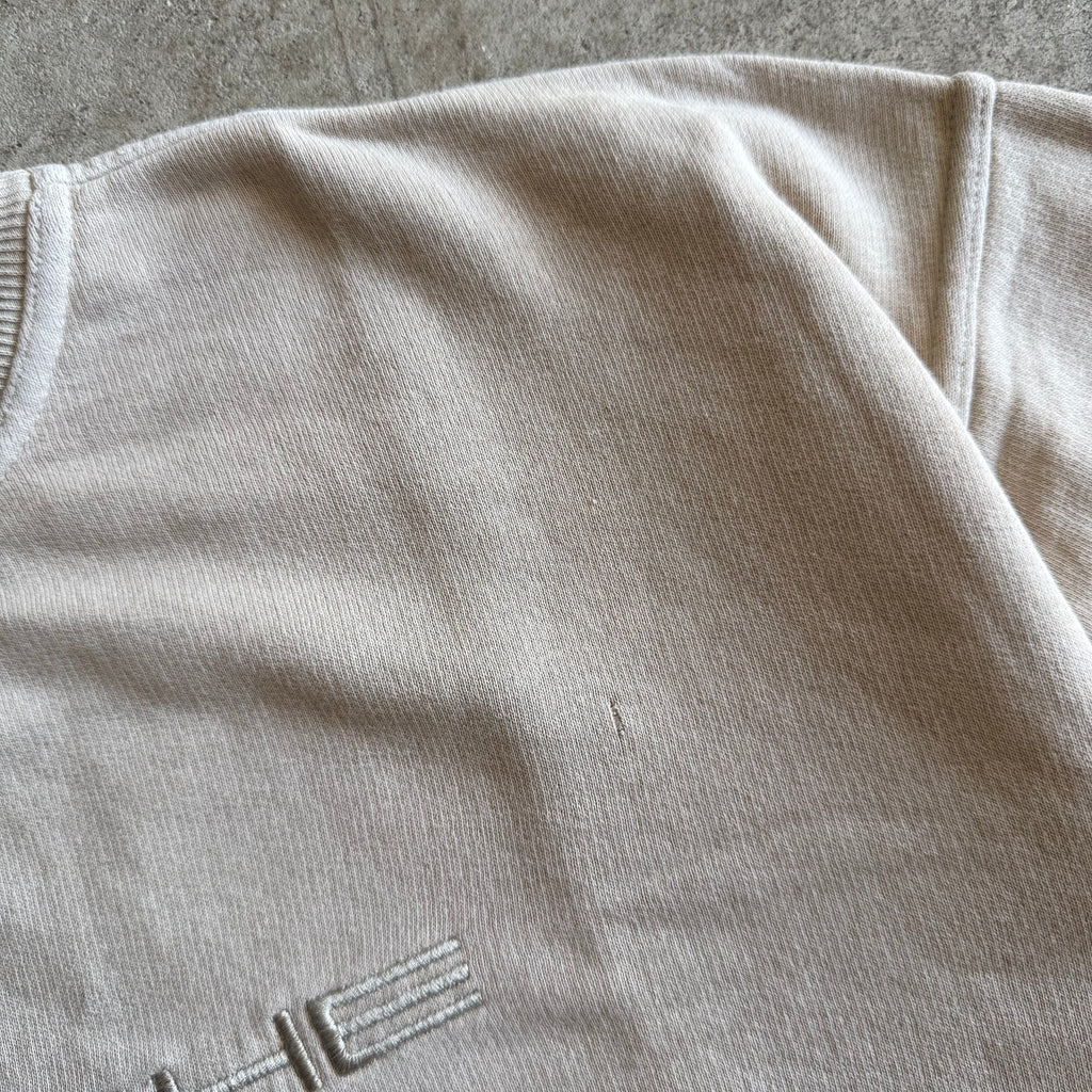 90s Porsche Selection Embroidered Beige Crewneck Sweater (XL)