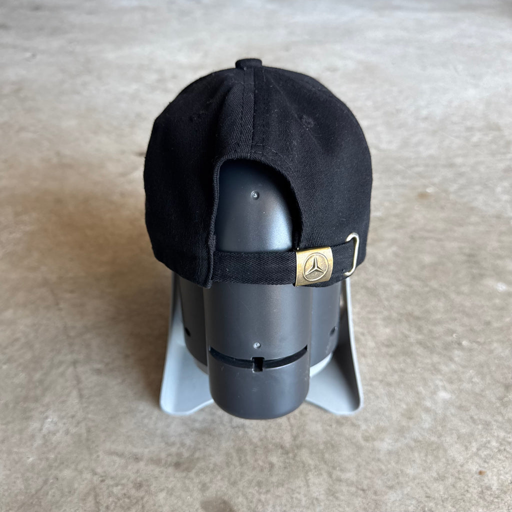 90s Mercedes-Benz AMG Black Adjustable Strapback Hat