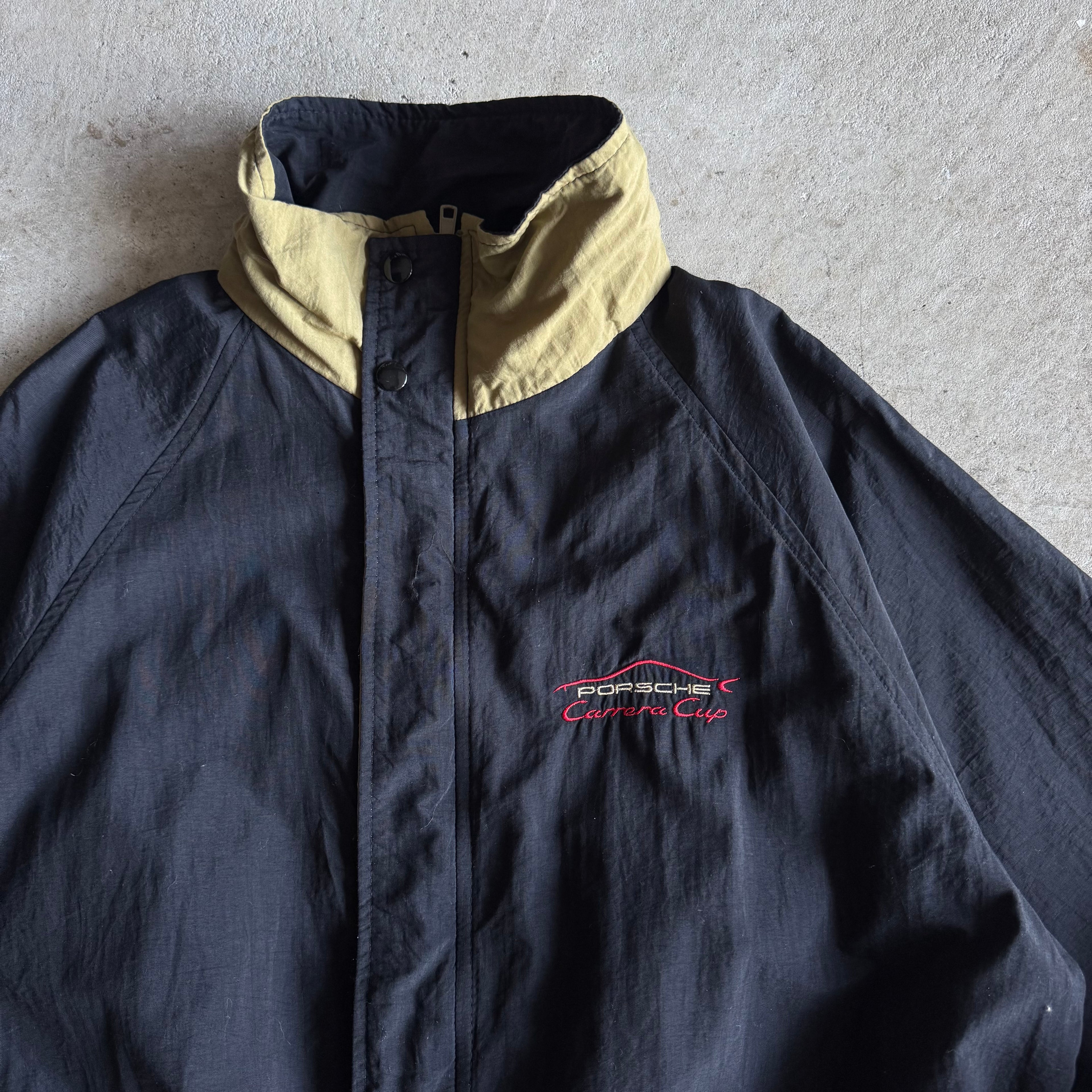90s Porsche Carrera Cup Black Jacket (M)