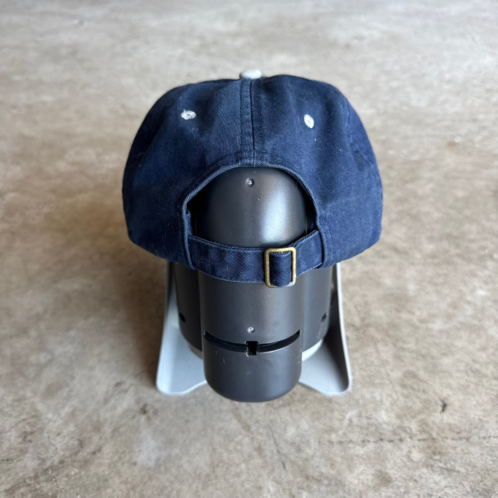90s Mercedes-Benz Navy Adjustable Strapback Hat