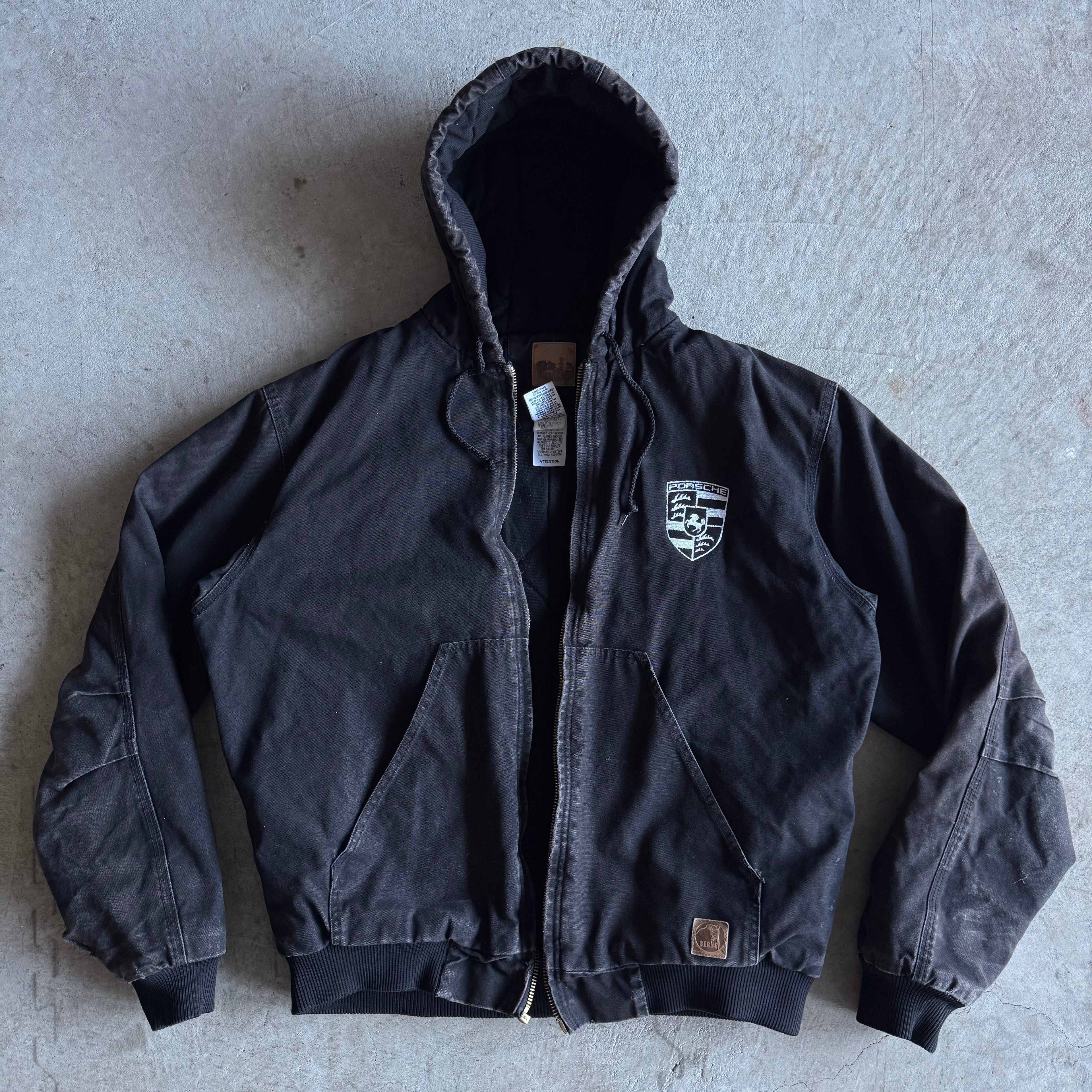 90s Porsche Berne Black Workwear Jacket (L)