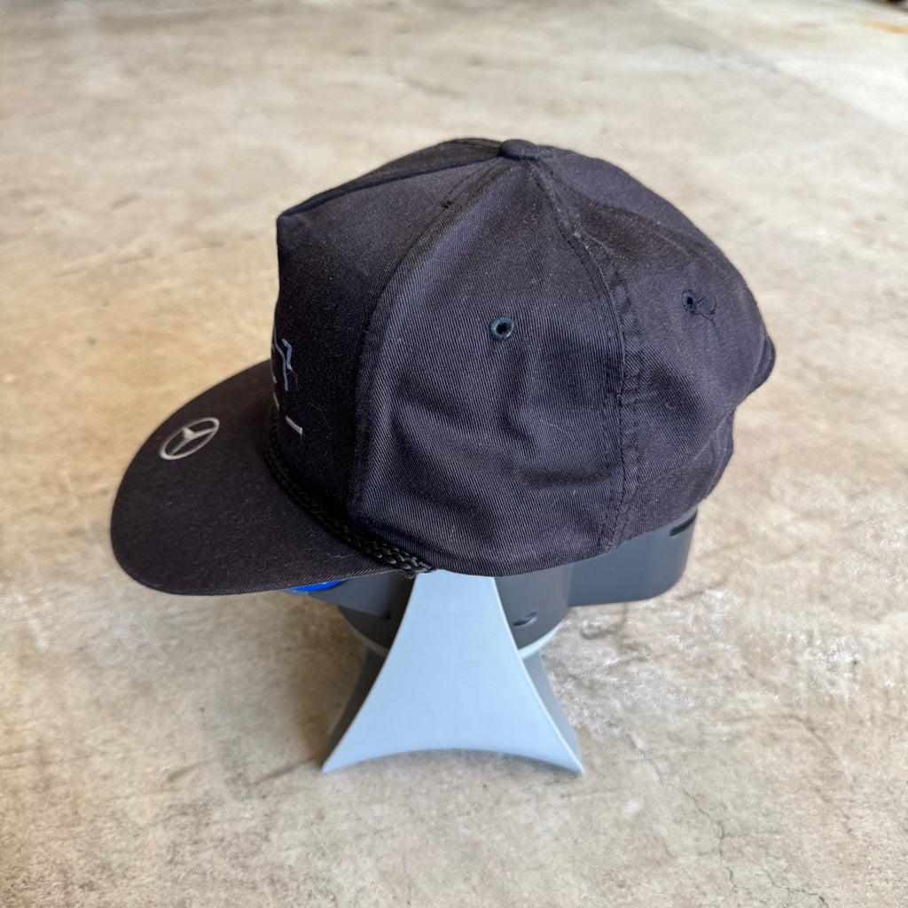 90s Mercedes-Benz DTM Silhouette Black Adjustable Hat