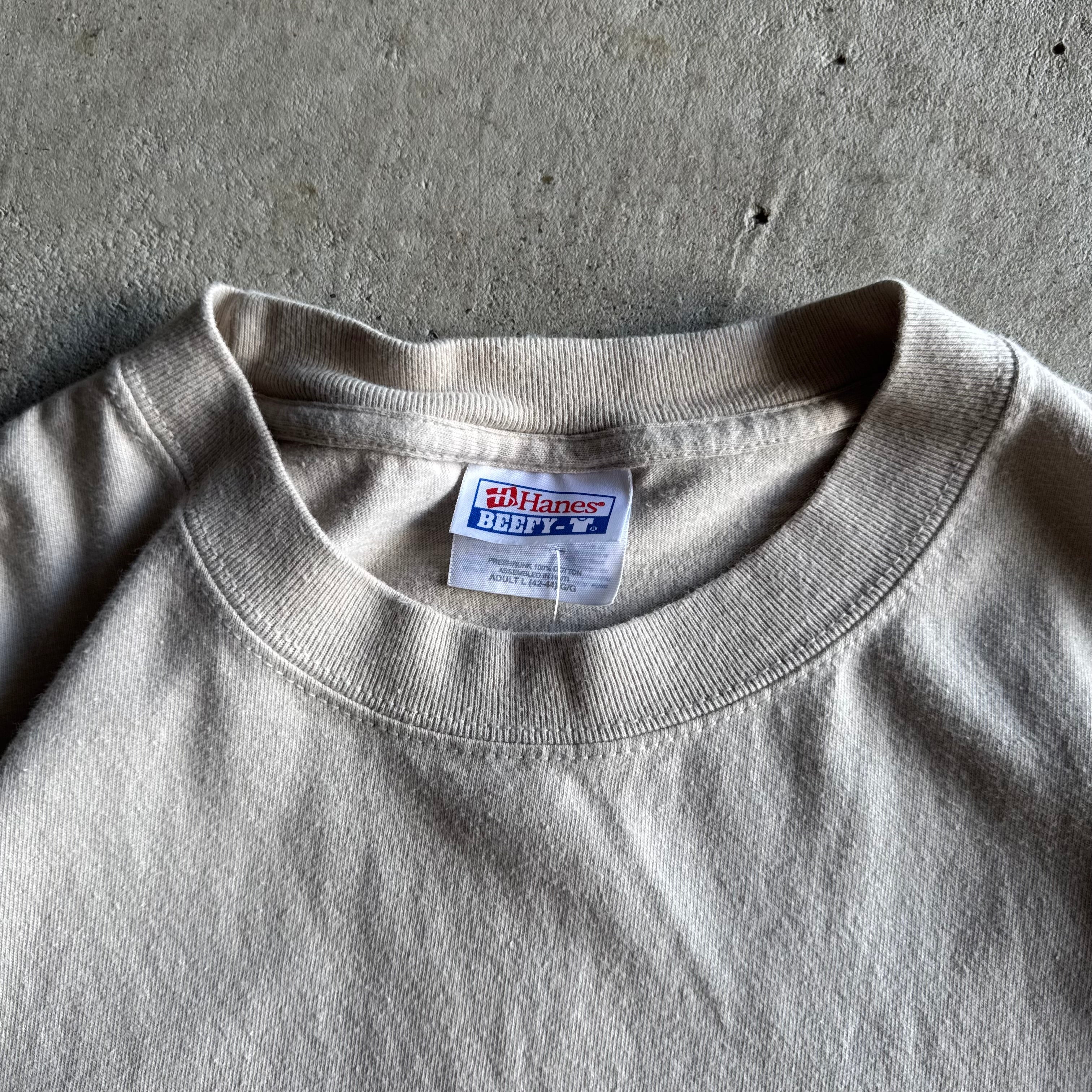 Vintage 90s USAC Racing Still Plays in Mud Beige T Shirt Size Large