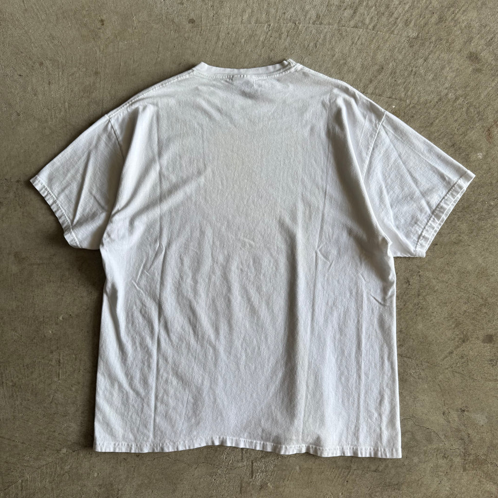90s Porsche Crest White T Shirt (XL)