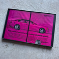 1994 BF Goodrich BMW E36 Pink Framed Advertisement