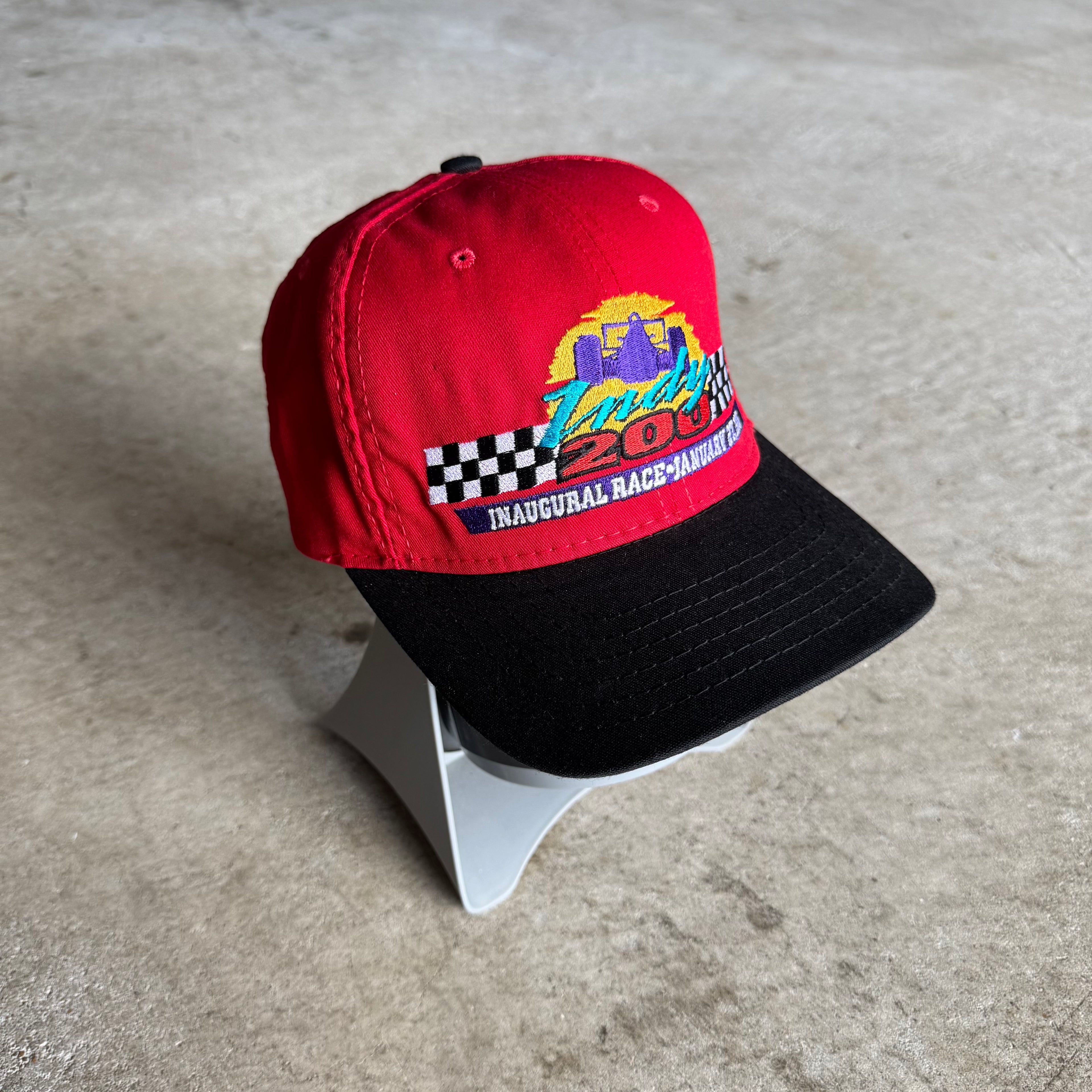 1996 Indy 500 at Walt Disney World Red Snapback Hat