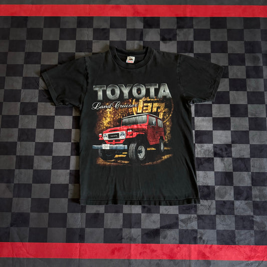 Vintage Toyota Land Cruiser TEQ Black T Shirt