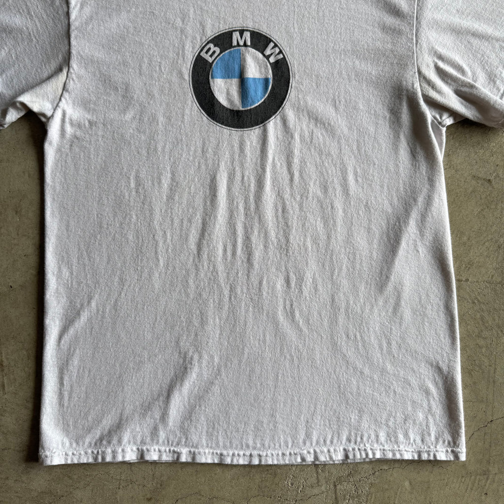 90s BMW Lifestyle Roundel White T Shirt (L)