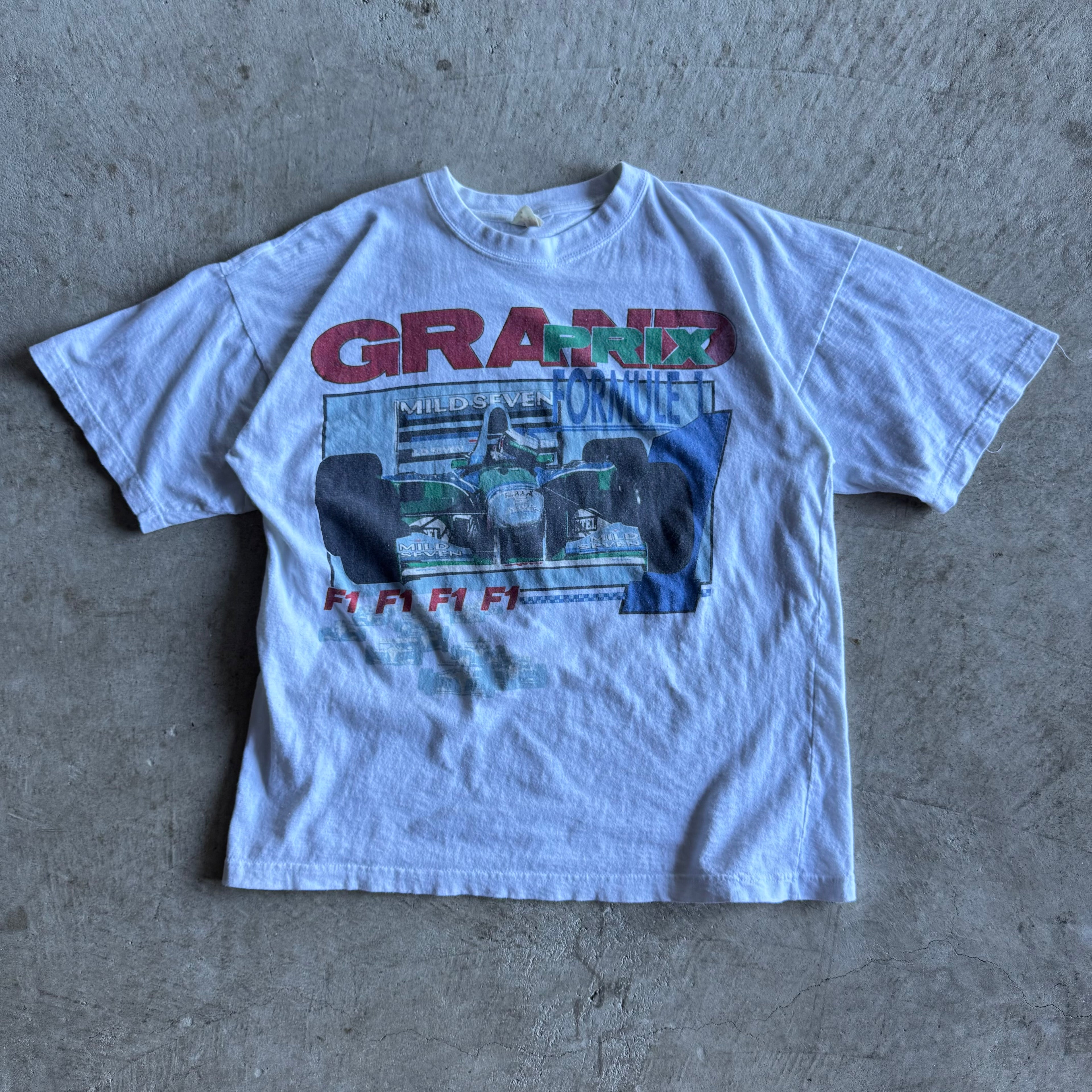 1994 Formula 1 Team Mild Seven Grid & Schedule T Shirt (L)