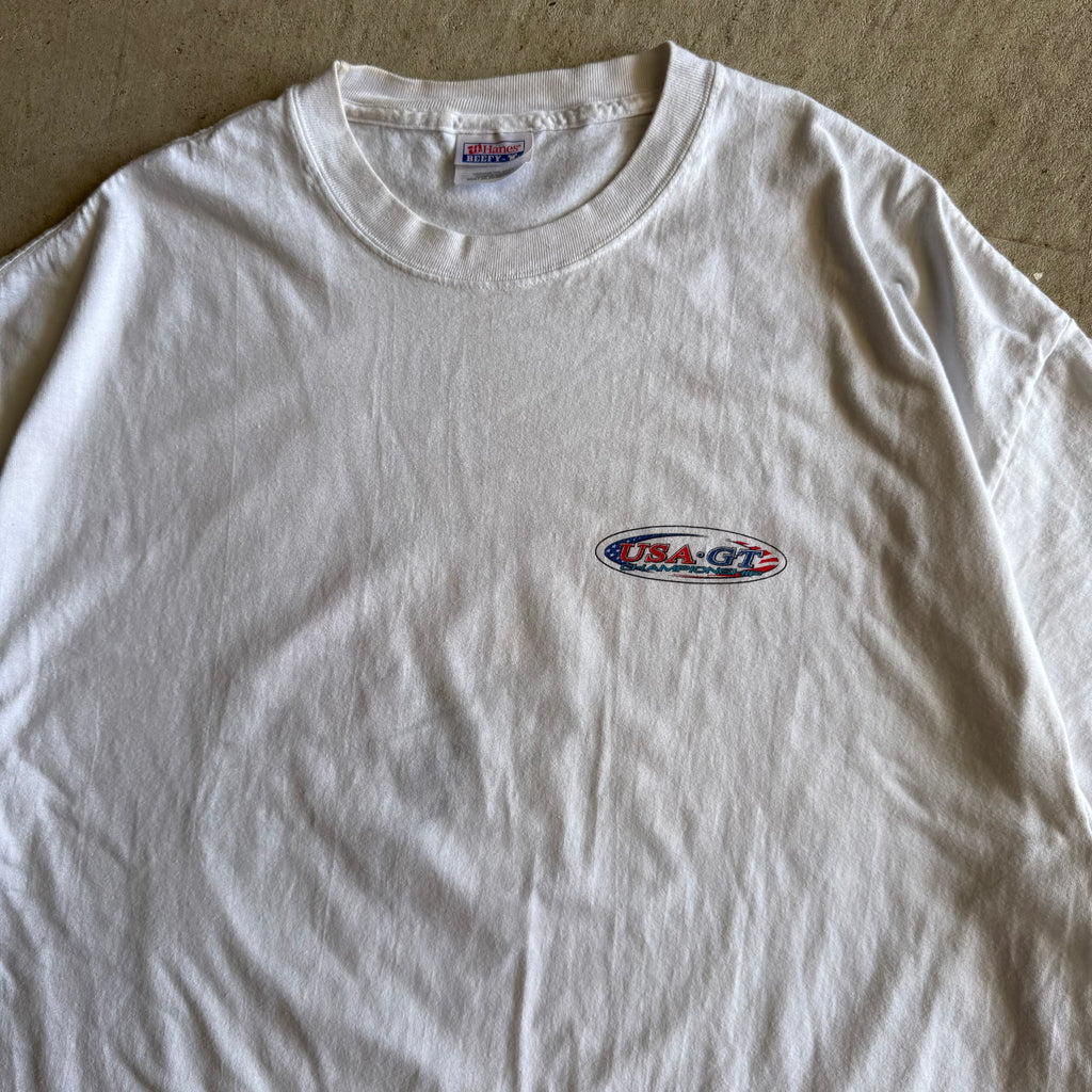 90s USA GT Porsche Champions 996 993 White T Shirt (XXL)