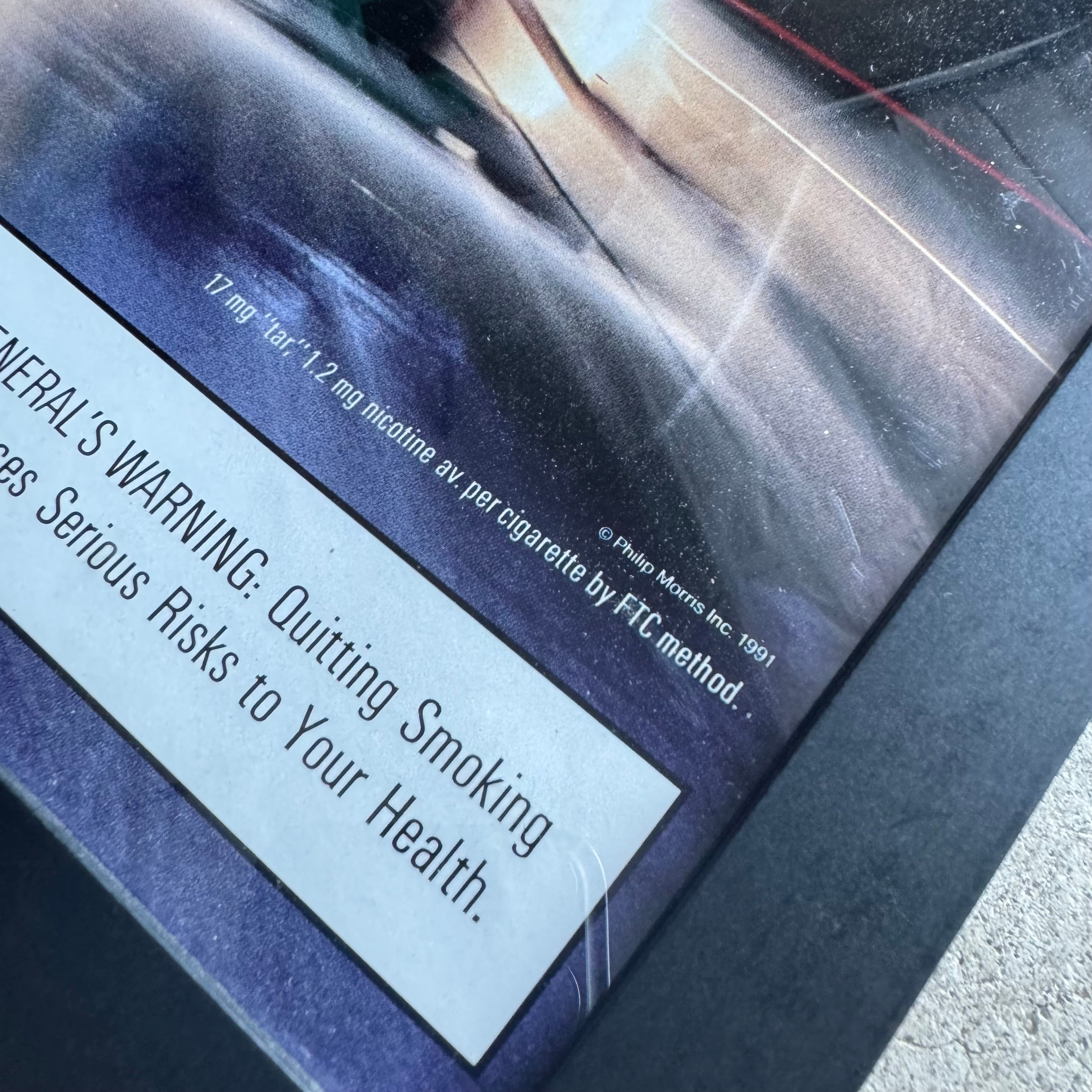 1991 Marlboro Indy CART From Start to Finish Framed Advertisement