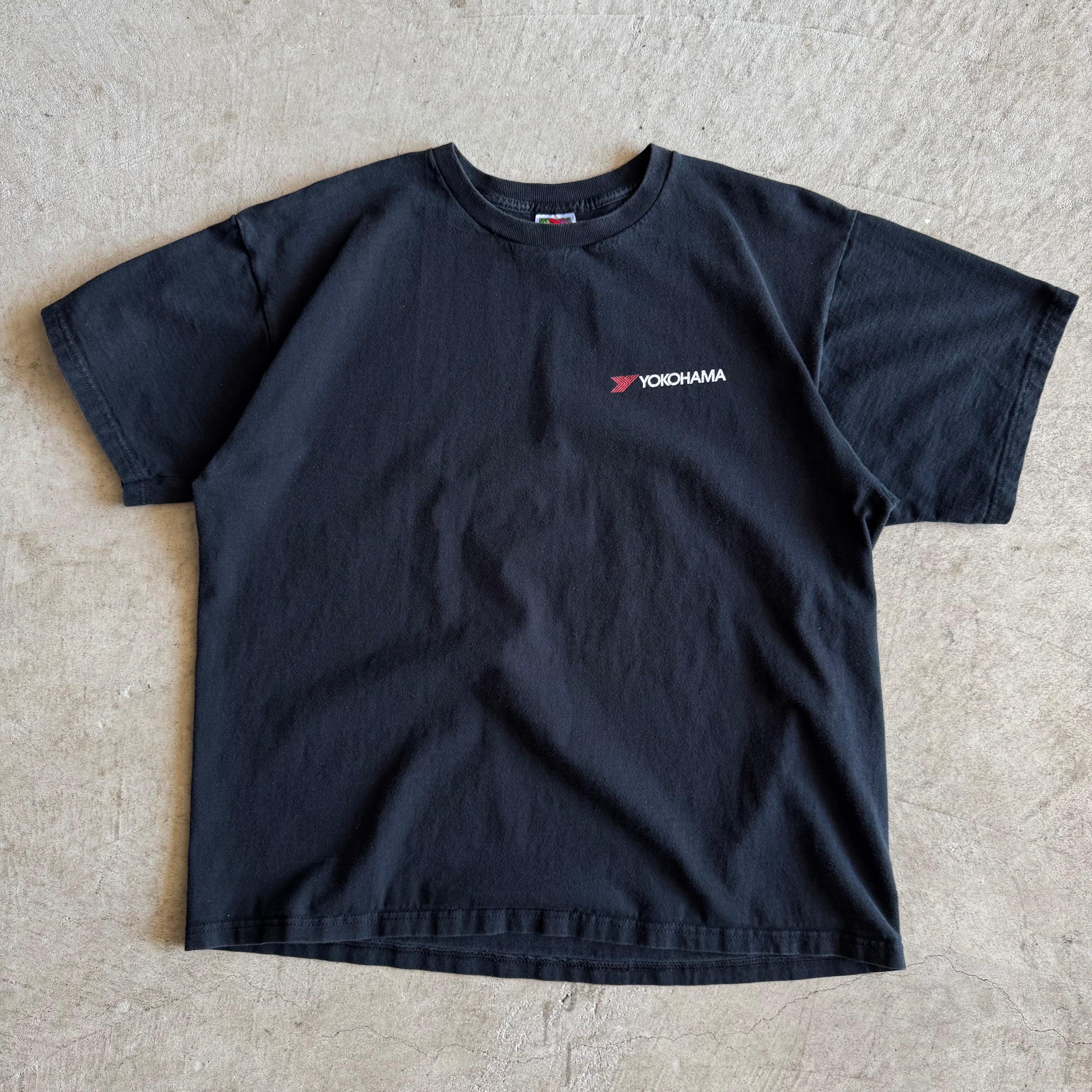 90s Yokohama Motorsports High Performance Black T Shirt (L)