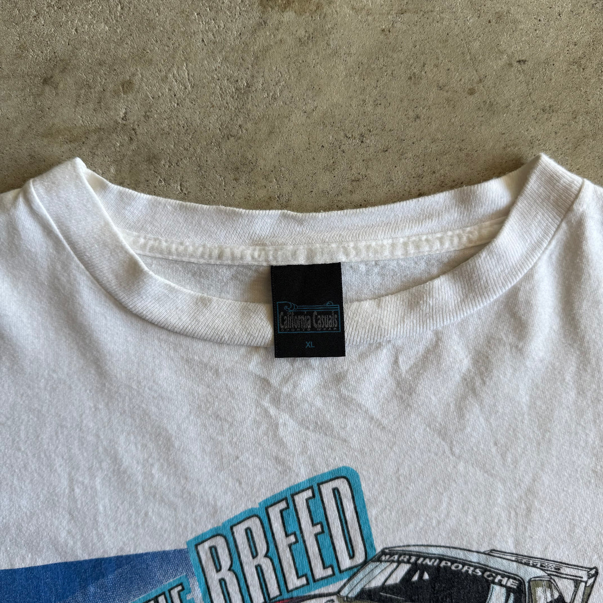 90s Porsche Performance Best of the Breed White T Shirt (XL)