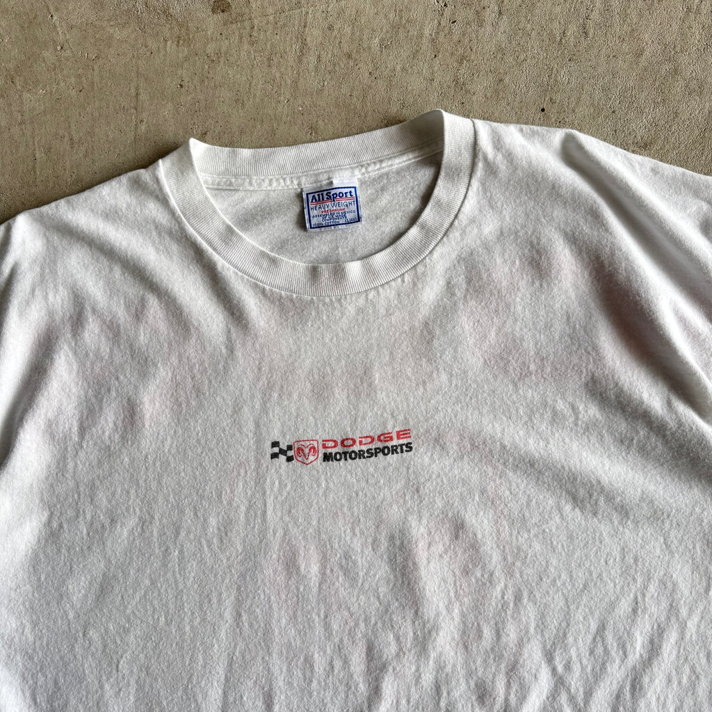 90s Dodge Motorsports White Longsleeve Shirt (XL)
