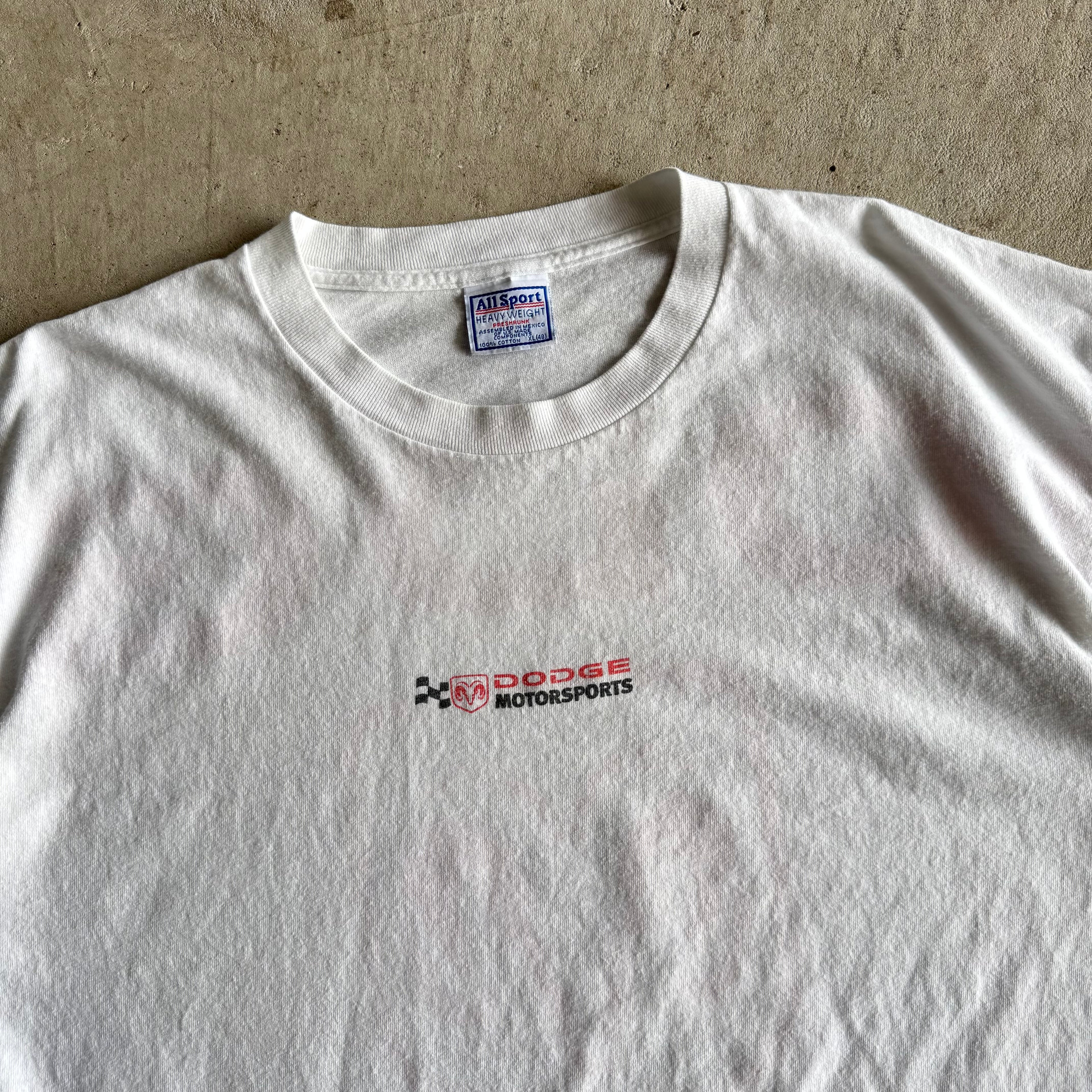 90s Dodge Motorsports White Longsleeve Shirt (XL)