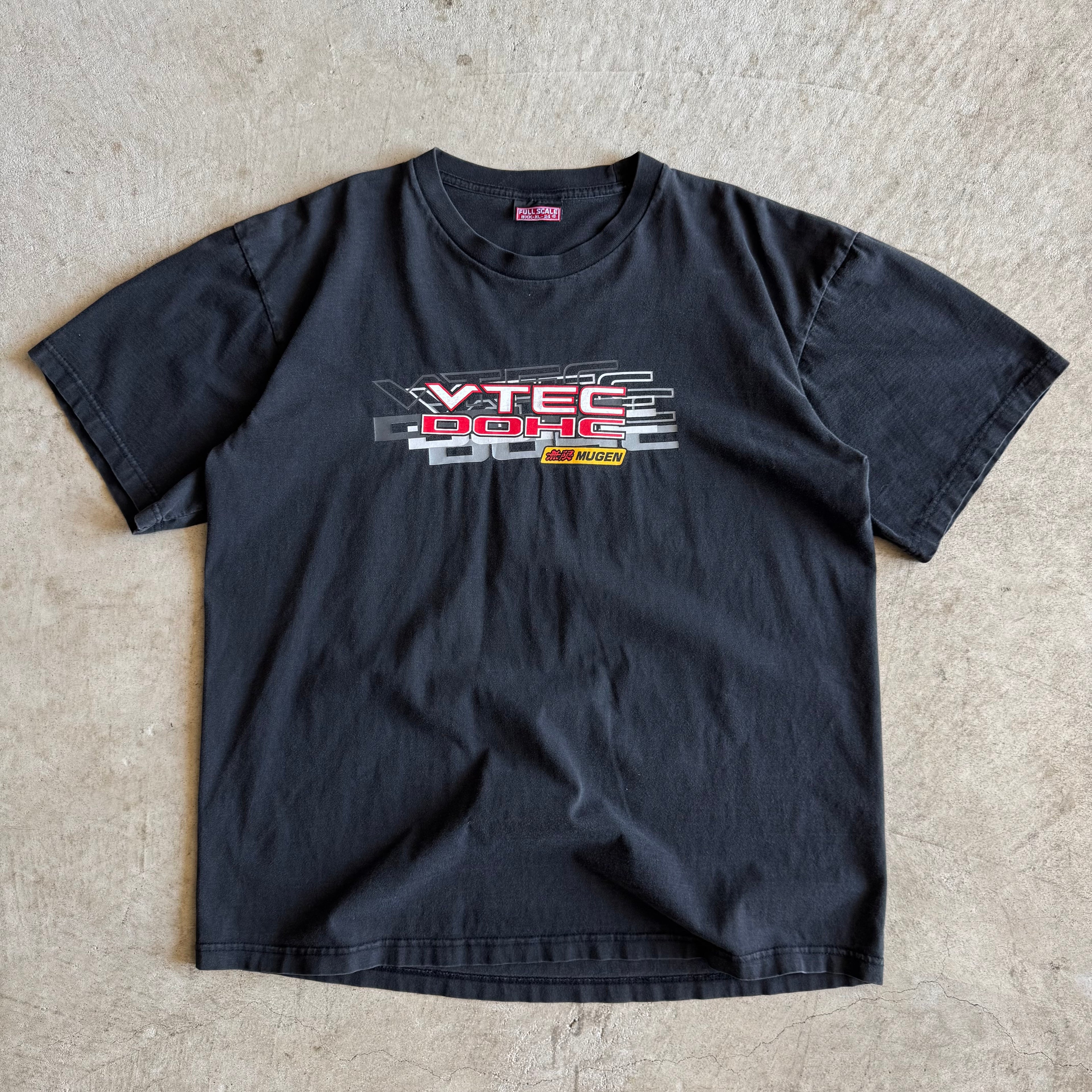 90s Honda VTEC DOHC Mugen B Series Engine Cover T Shirt (XL)