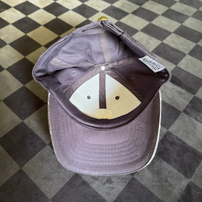 Vintage Mercedes Benz Navy Strapback Hat Cap